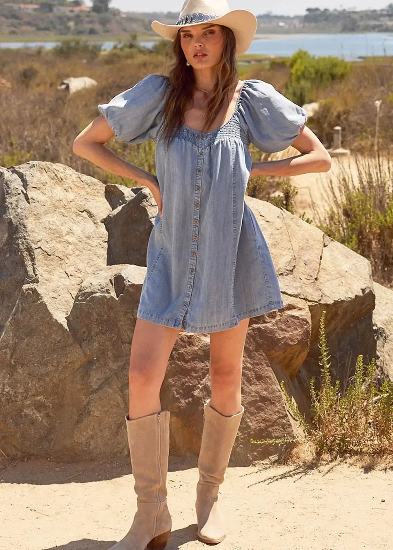 SALTWATER LUXE Seymore Mini Dress