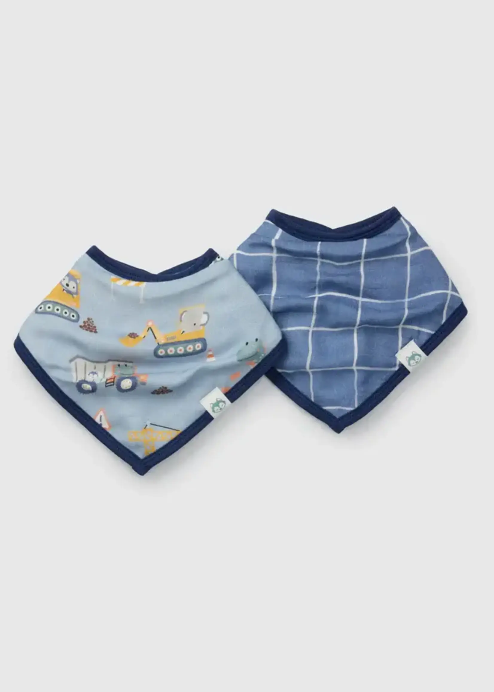 LOULOU LOLLIPOP Bandana Bib Set - 2 Pack