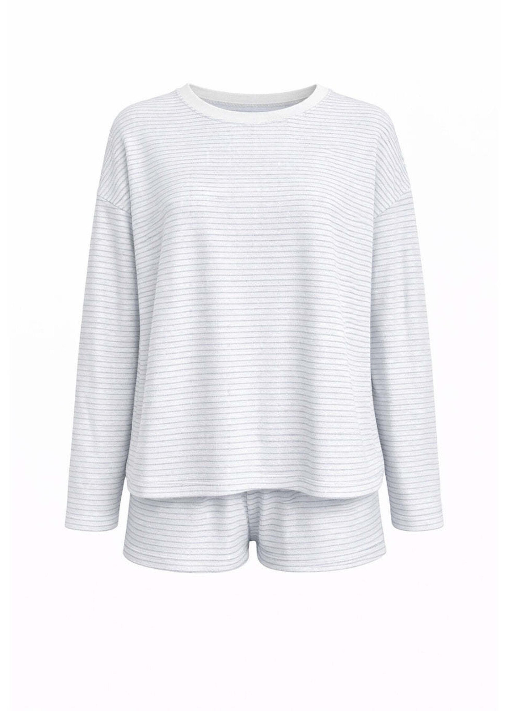 PRIV JONI COTTON LOUNGE SHORT SET