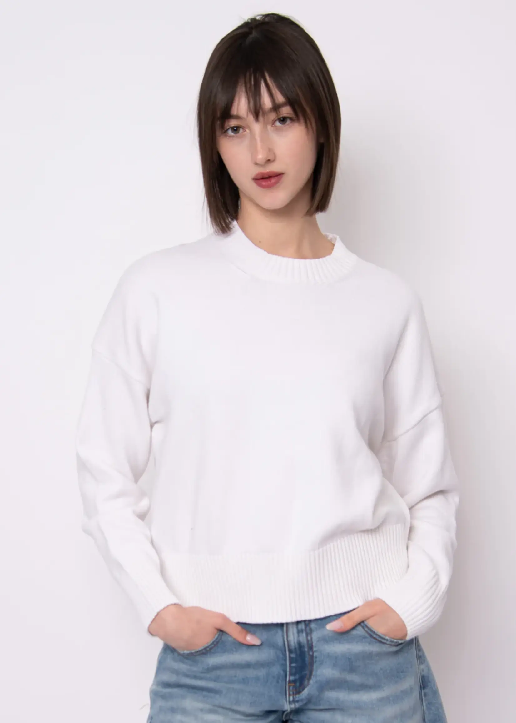 RD STYLE NELKIN CREW SWEATER