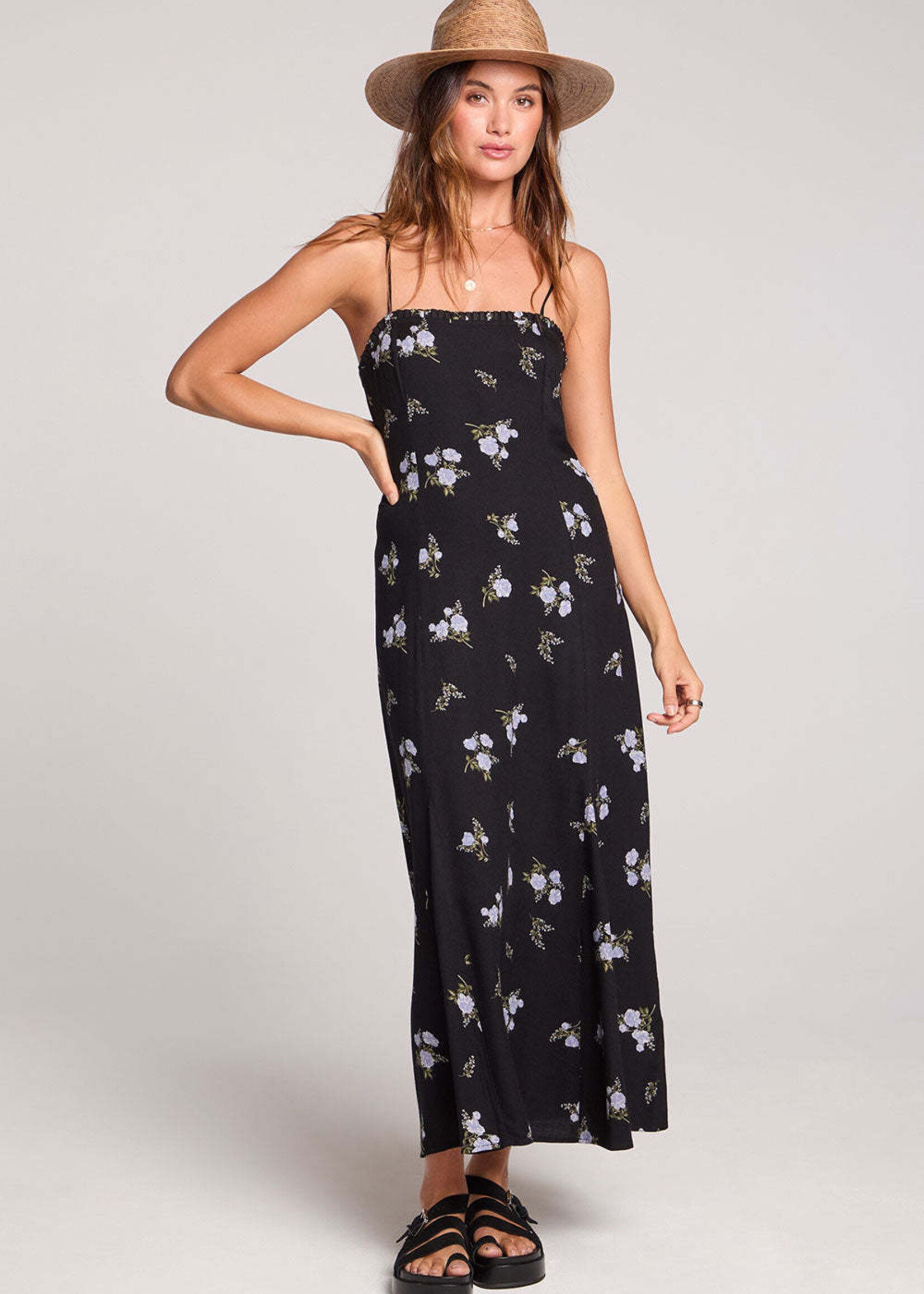 SALTWATER LUXE HARIETTE MIDI DRESS