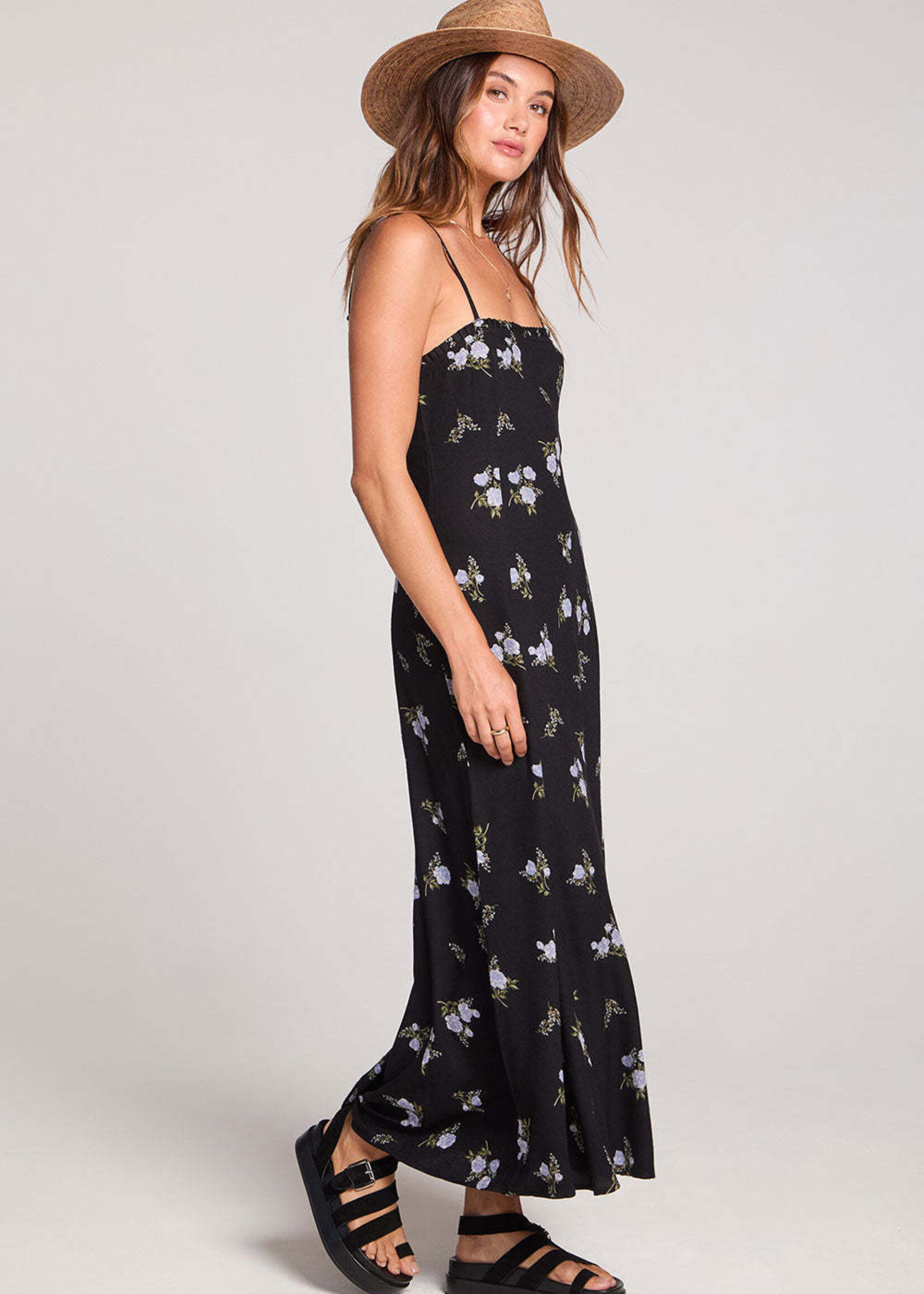 SALTWATER LUXE HARIETTE MIDI DRESS