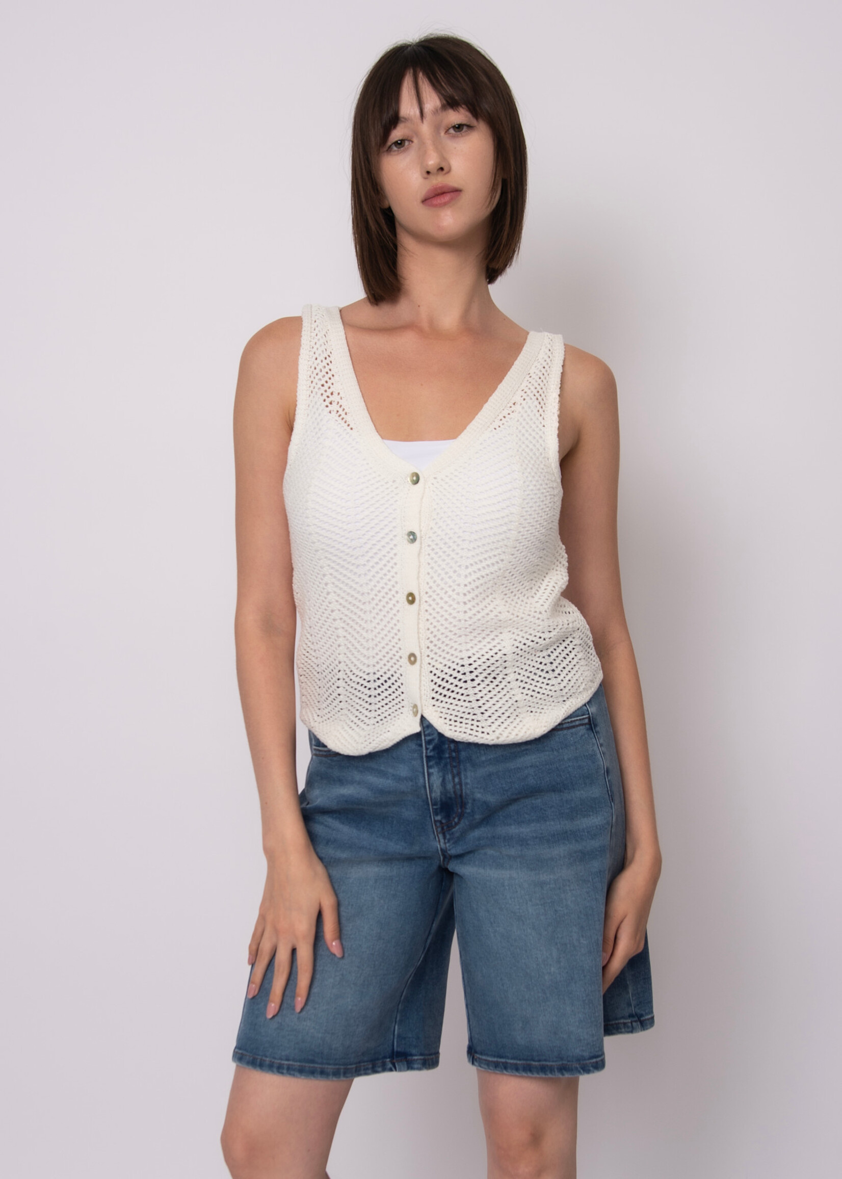 RD STYLE Azwa  V-Neck Vest