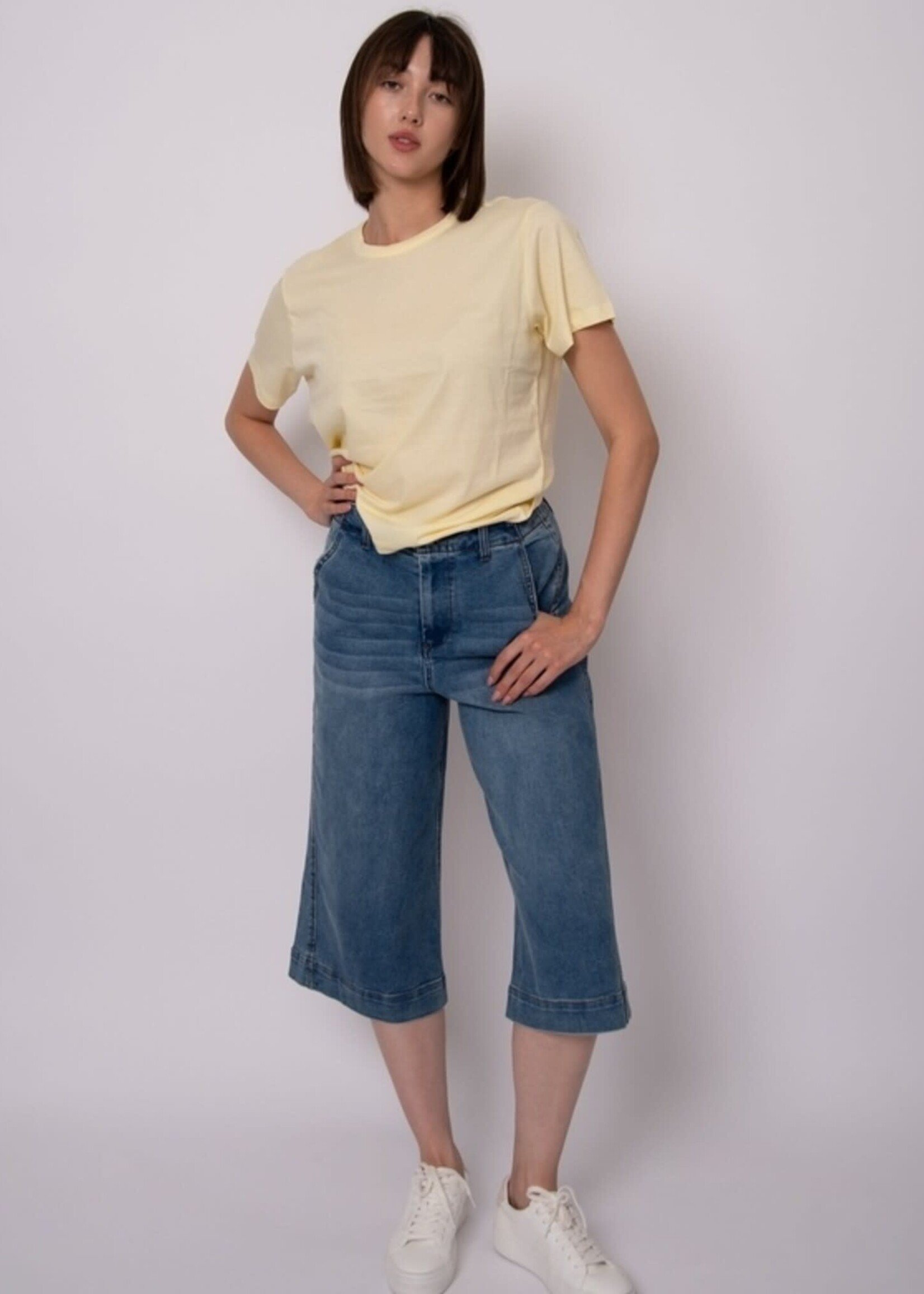 RD STYLE Jade Stretch Denium Capri