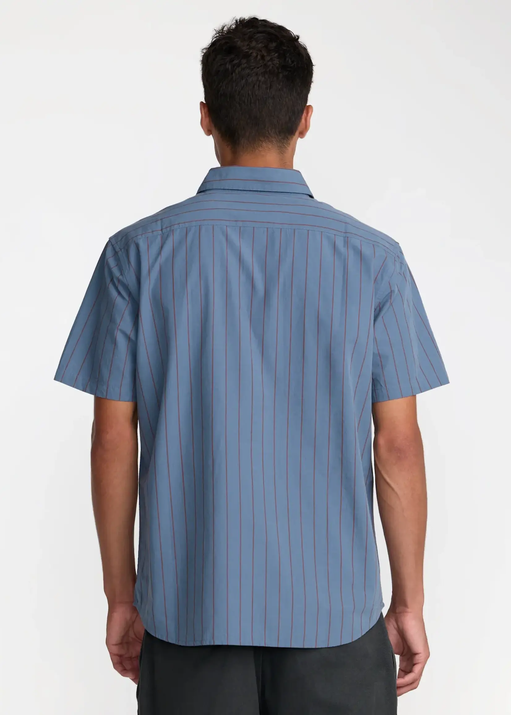 RVCA Dayshift Workwear Stripe SS