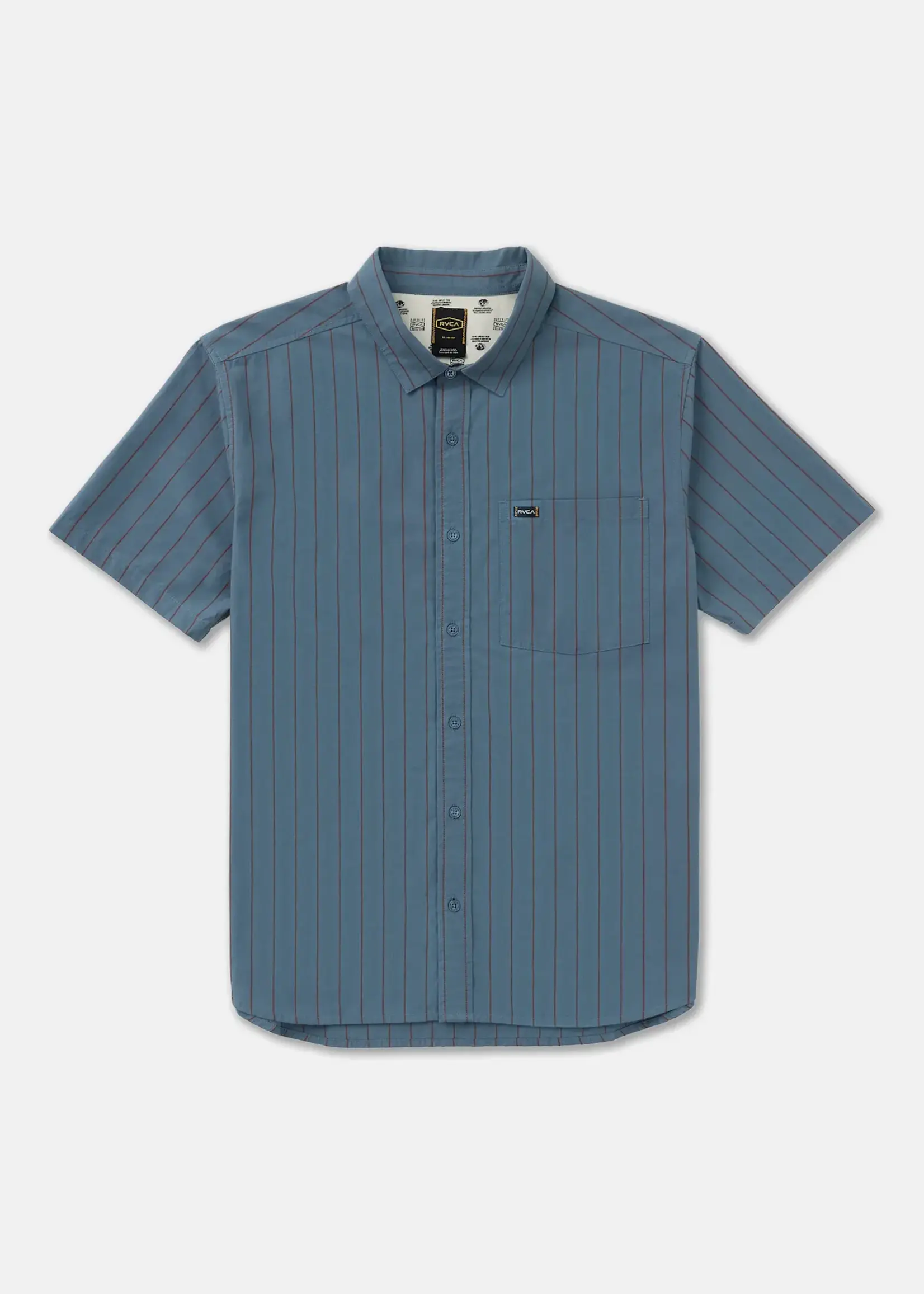 RVCA Dayshift Workwear Stripe SS