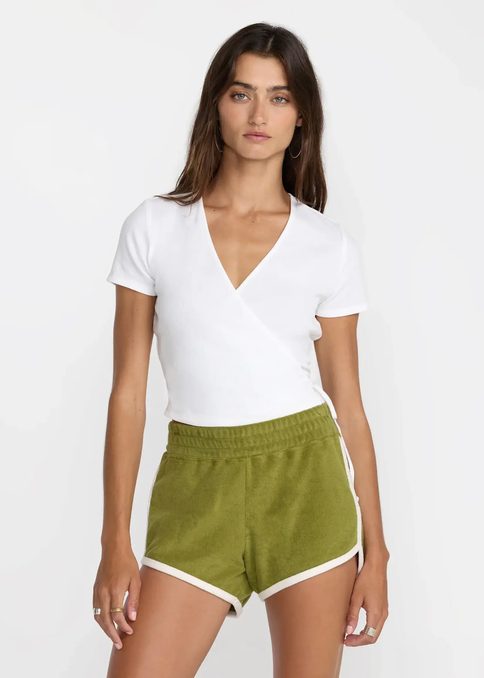 RVCA Roma Wrap Top