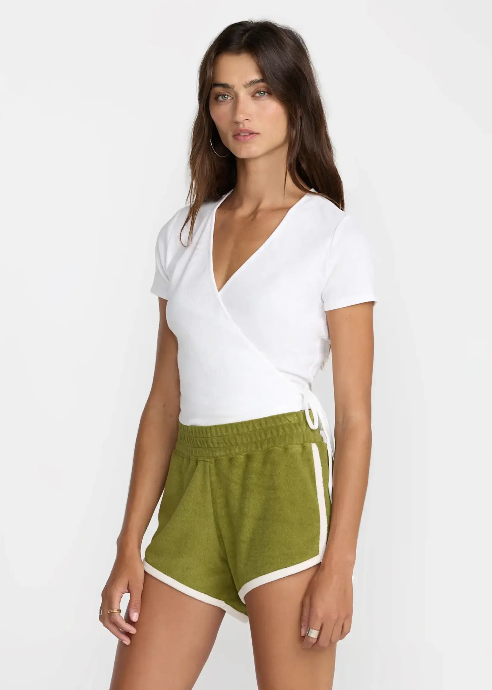 RVCA Roma Wrap Top