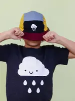 WHISTLE & FLUTE CLOTHING Colour Block Cloud Camp Cap