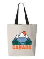 WHISTLE & FLUTE CLOTHING Canada Kawaii Mountain Tote