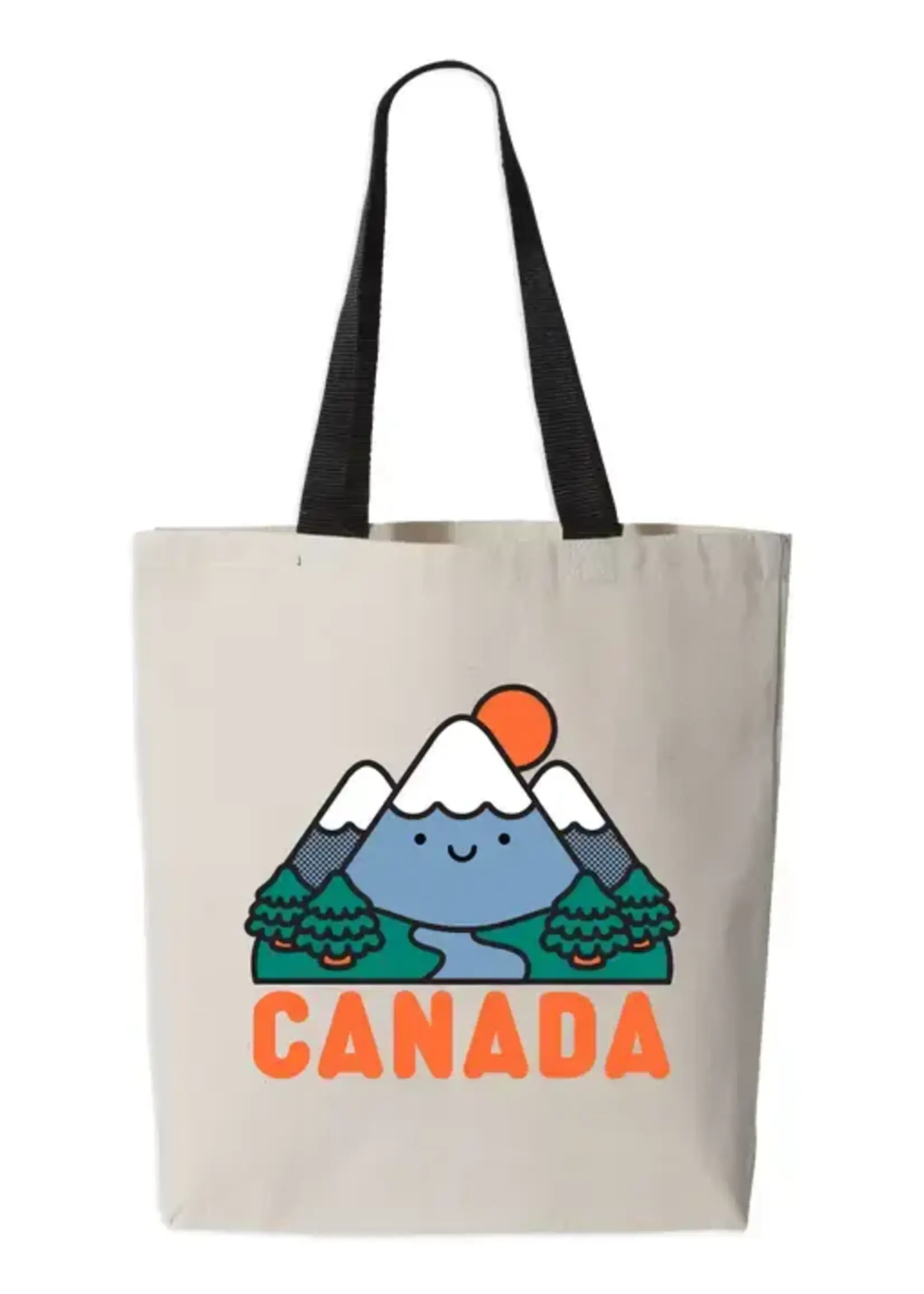 WHISTLE & FLUTE CLOTHING Canada Kawaii Mountain Tote