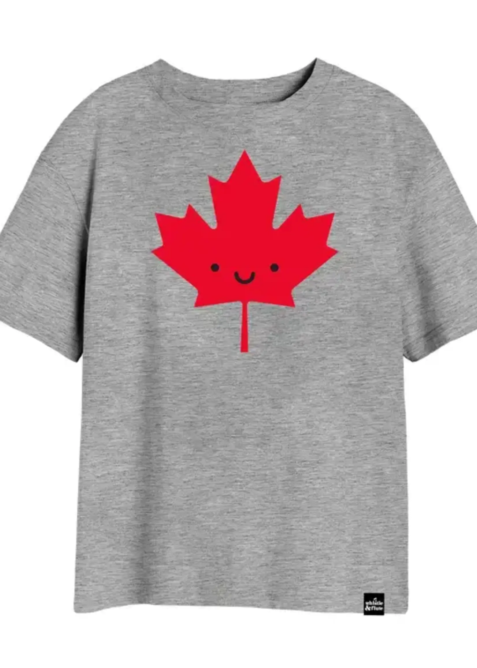 WHISTLE & FLUTE CLOTHING Kids Kawaii Maple Leaf T-Shirt