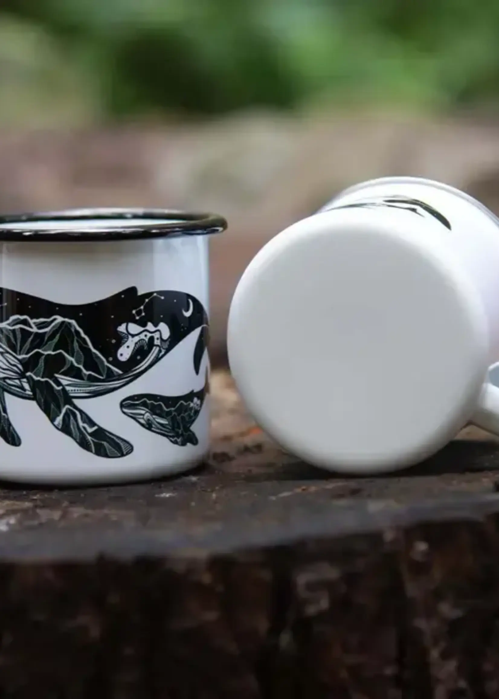 MOUNTAIN MORNINGS Souvenir Camping Mugs