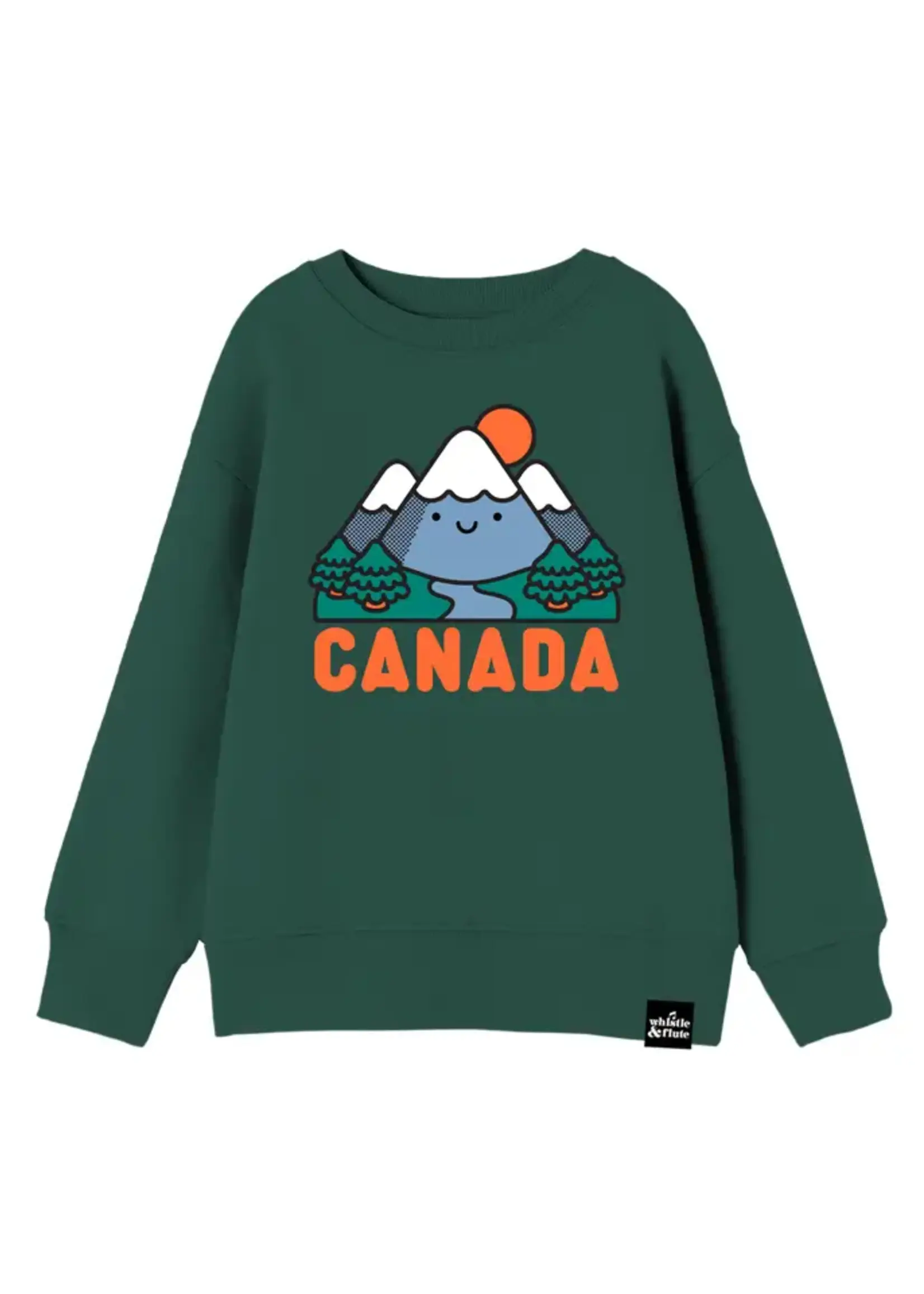 WHISTLE & FLUTE CLOTHING Kids Kawaii Mountains Canada
