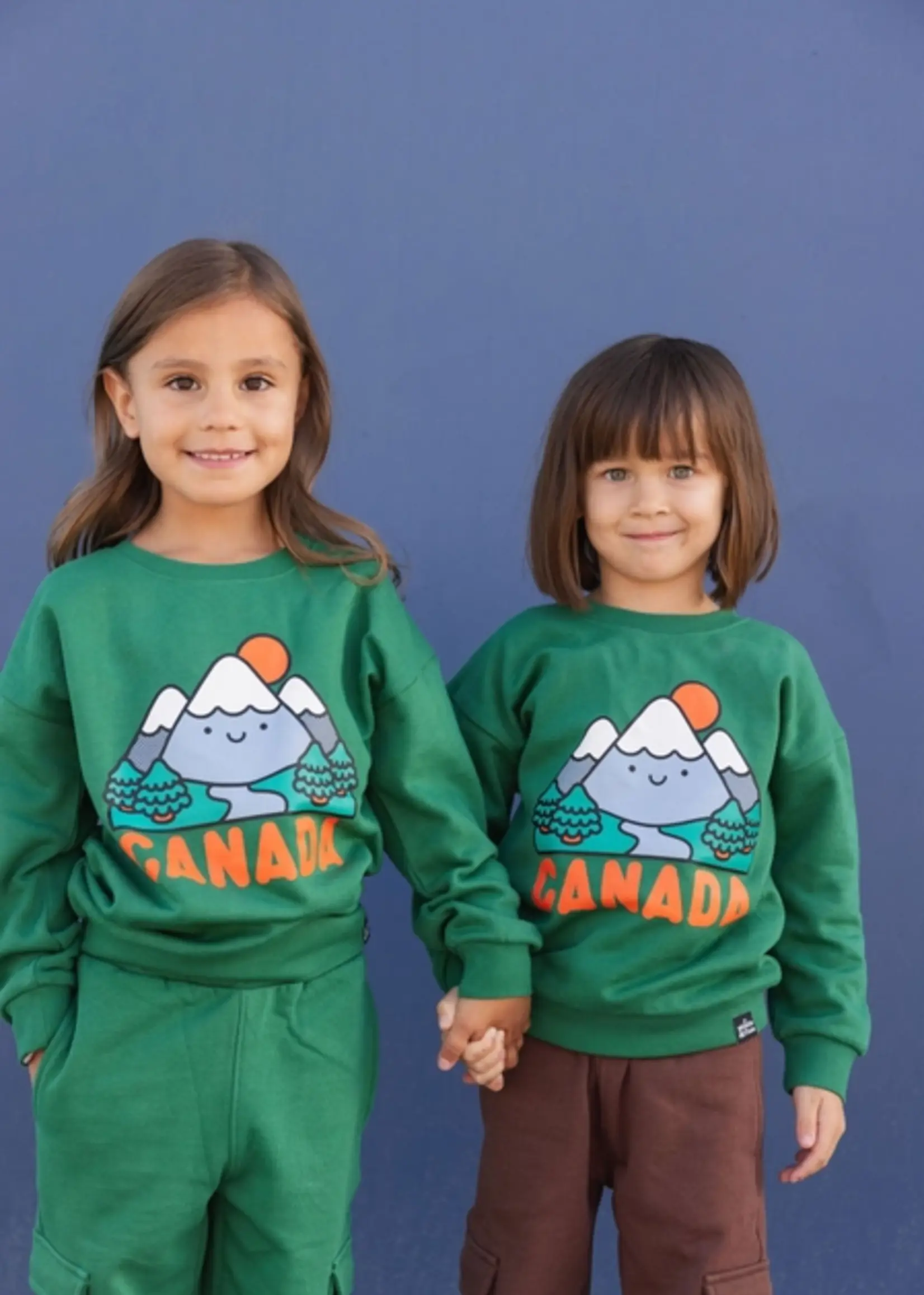 WHISTLE & FLUTE CLOTHING Kids Kawaii Mountains Canada