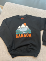 WHISTLE & FLUTE CLOTHING Kids Kawaii Mountains Canada Sweatshirts