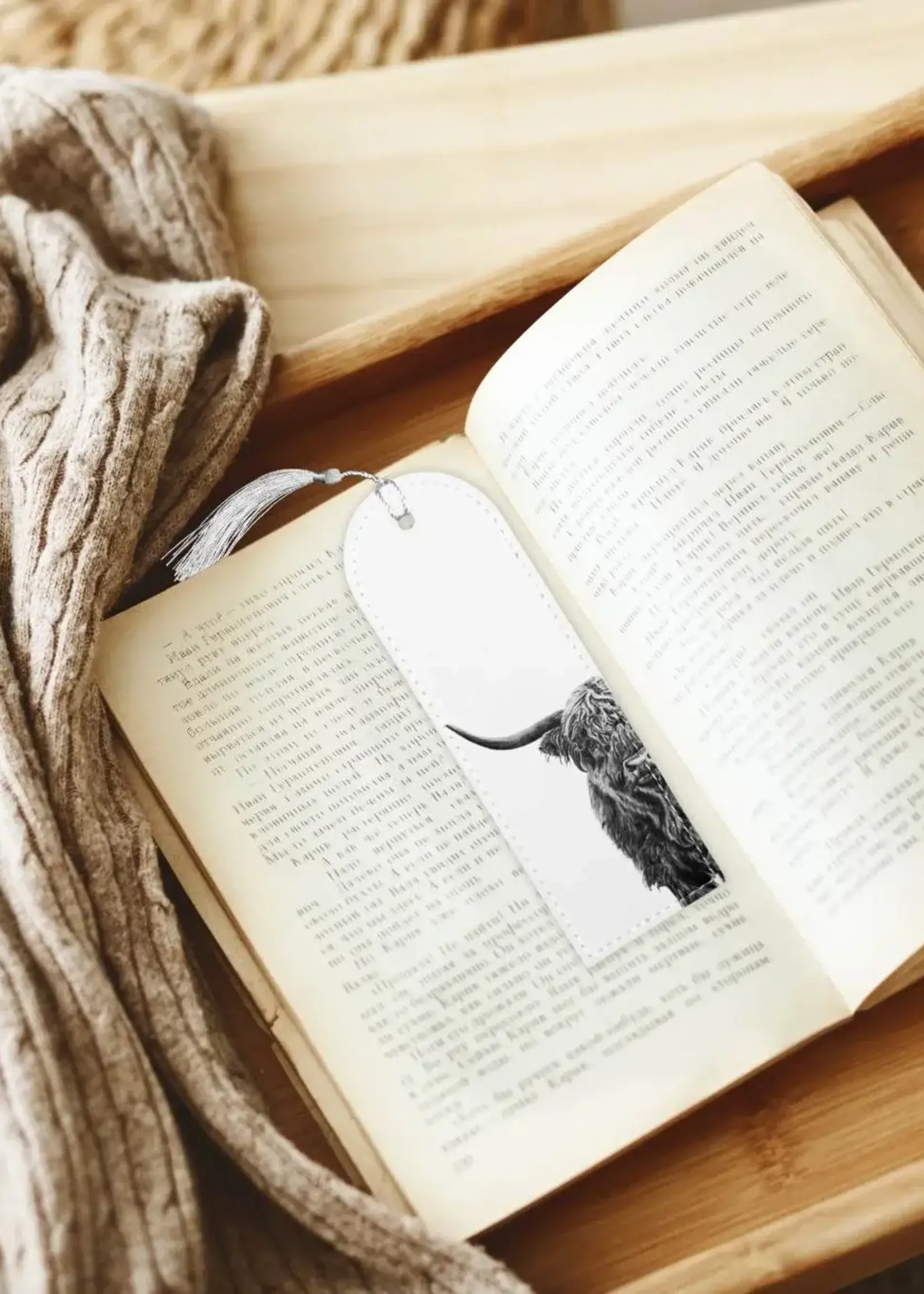 Pen On Paper Co PNW Vegan Leather Book Mark