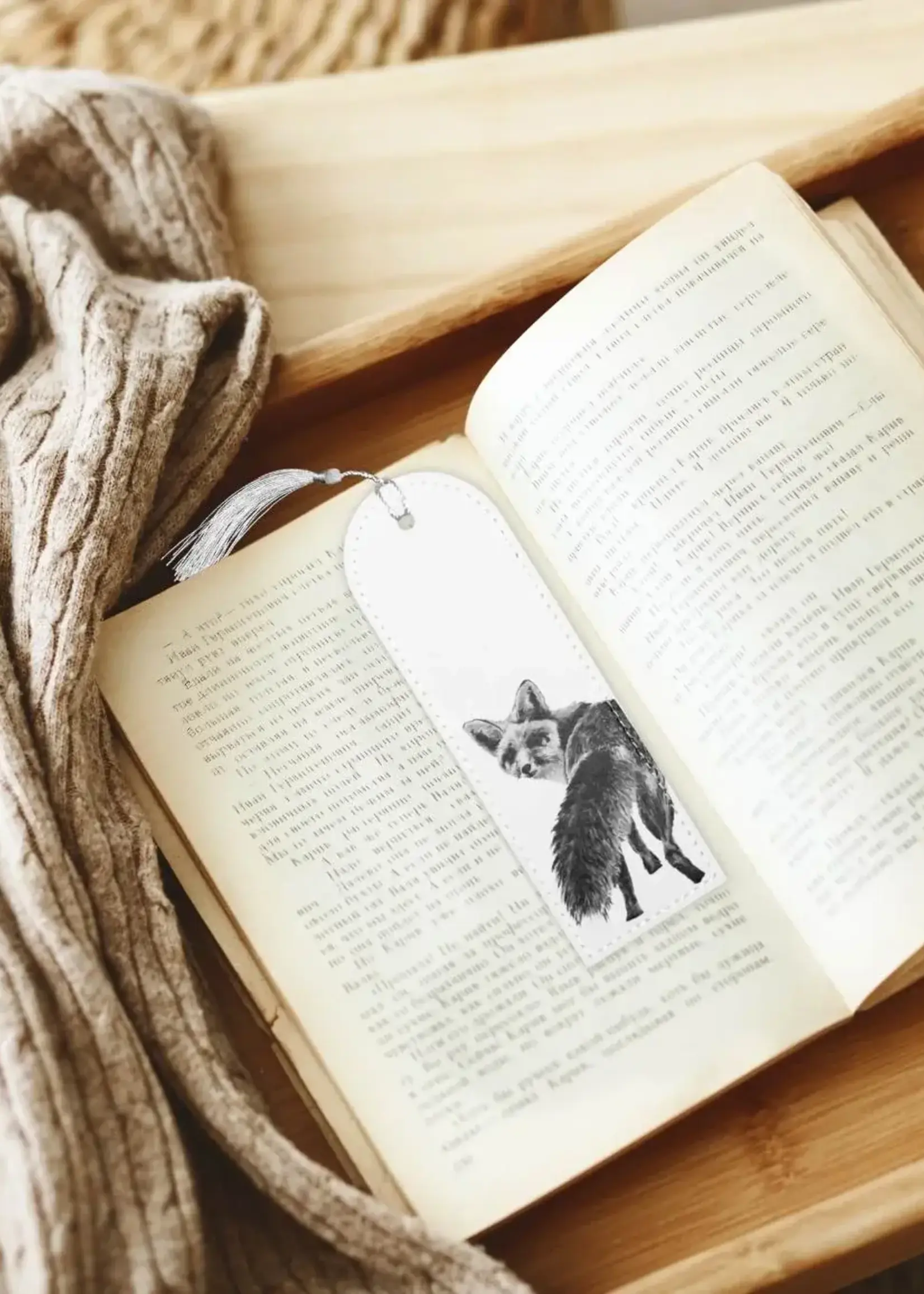 Pen On Paper Co PNW Vegan Leather Book Mark