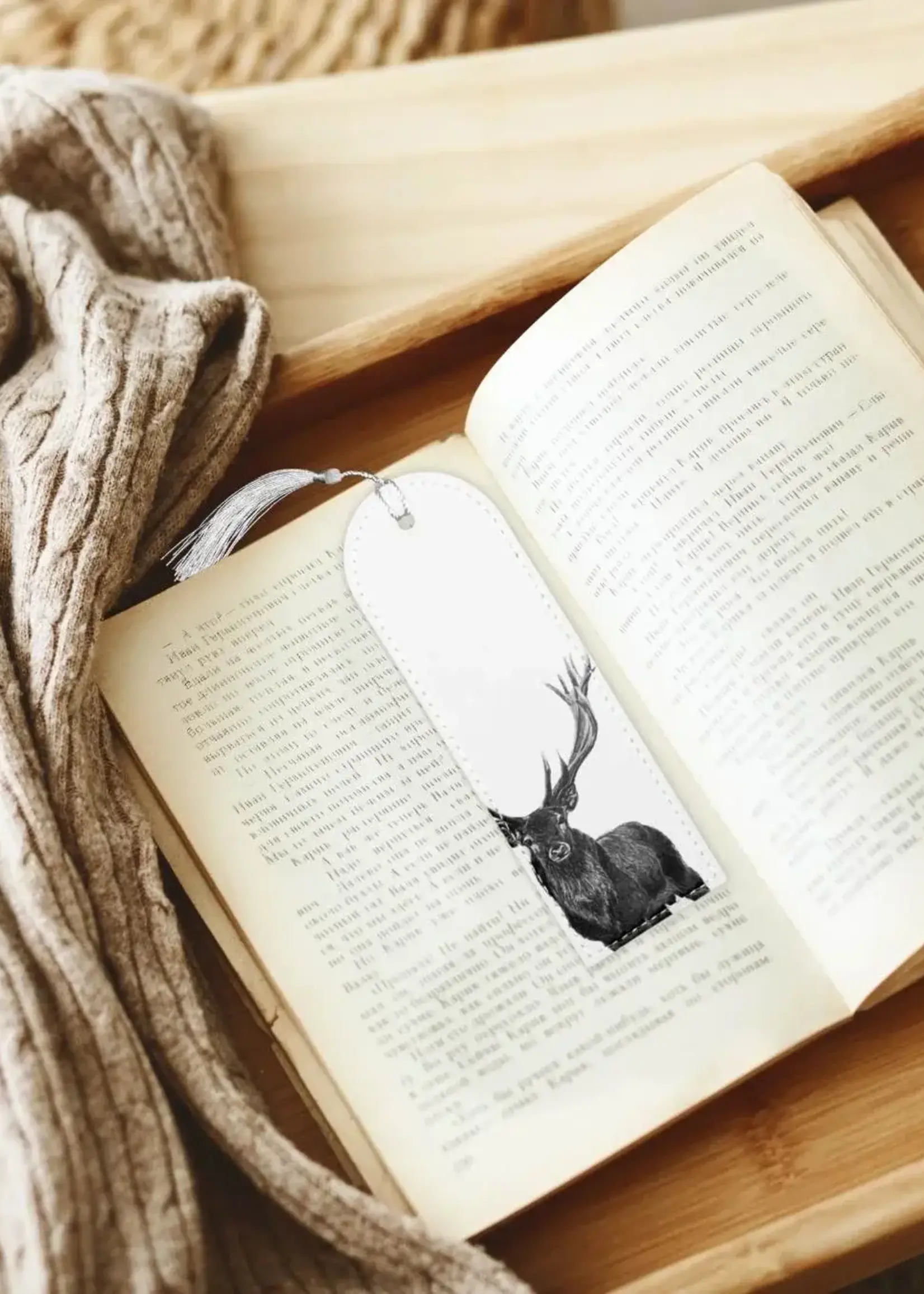 Pen On Paper Co PNW Vegan Leather Book Mark