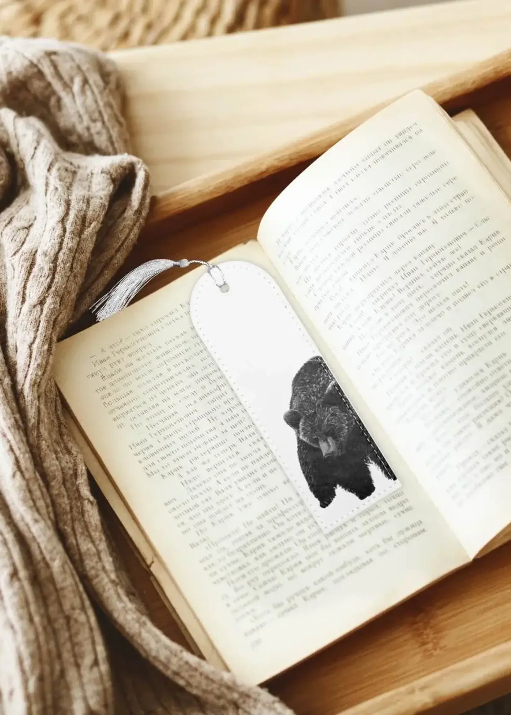 Pen On Paper Co PNW Vegan Leather Book Mark