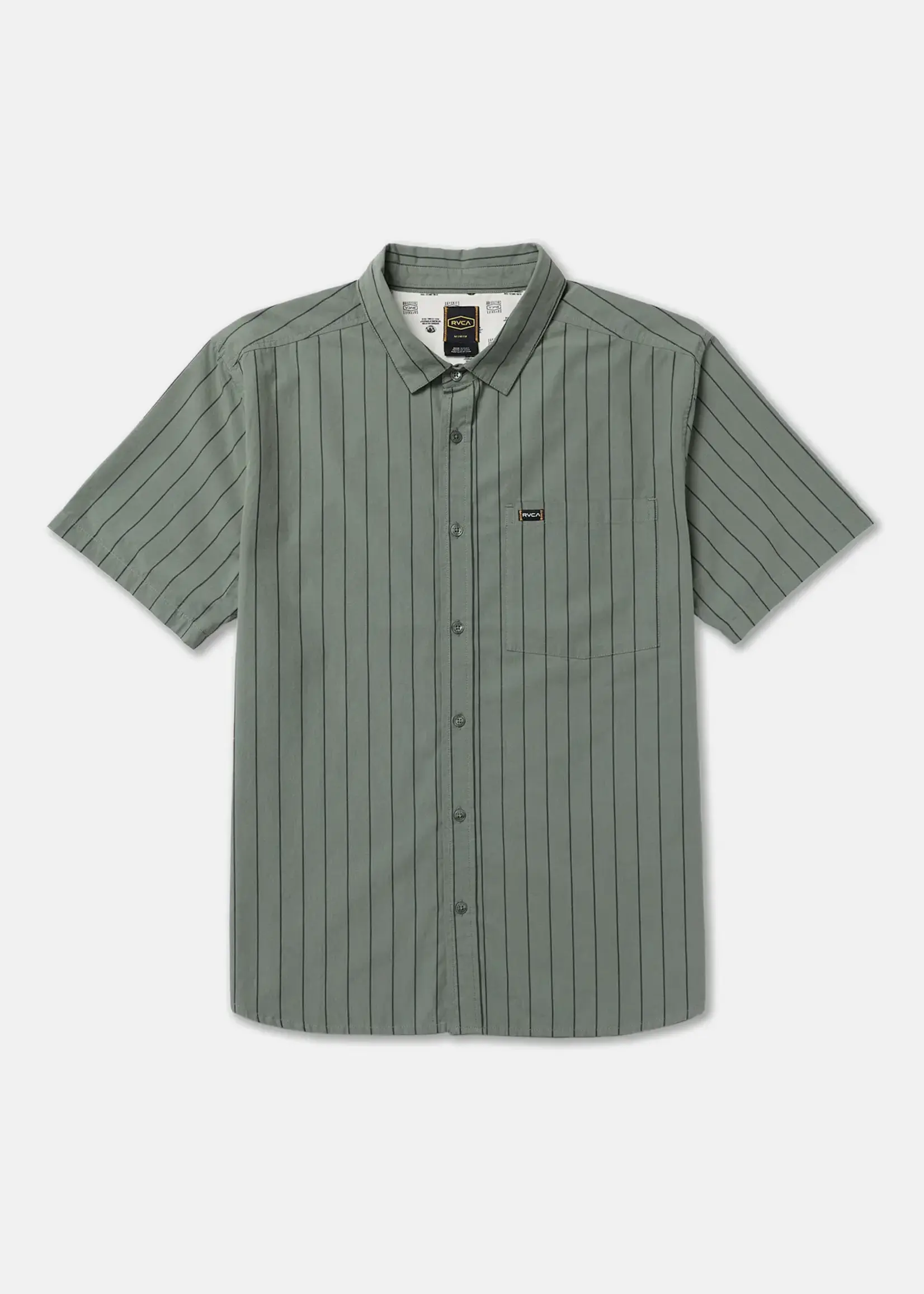 RVCA Dayshift Workwear Stripe SS