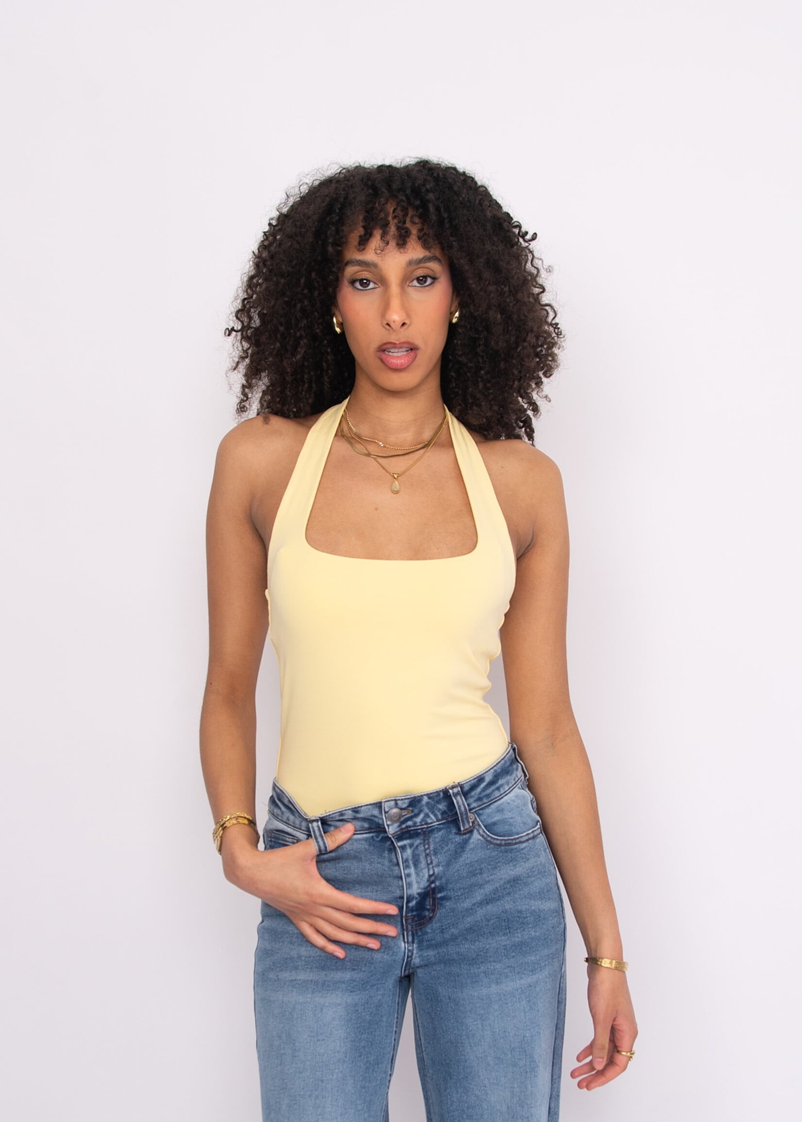RD STYLE Hela Cotton Core Halter Top