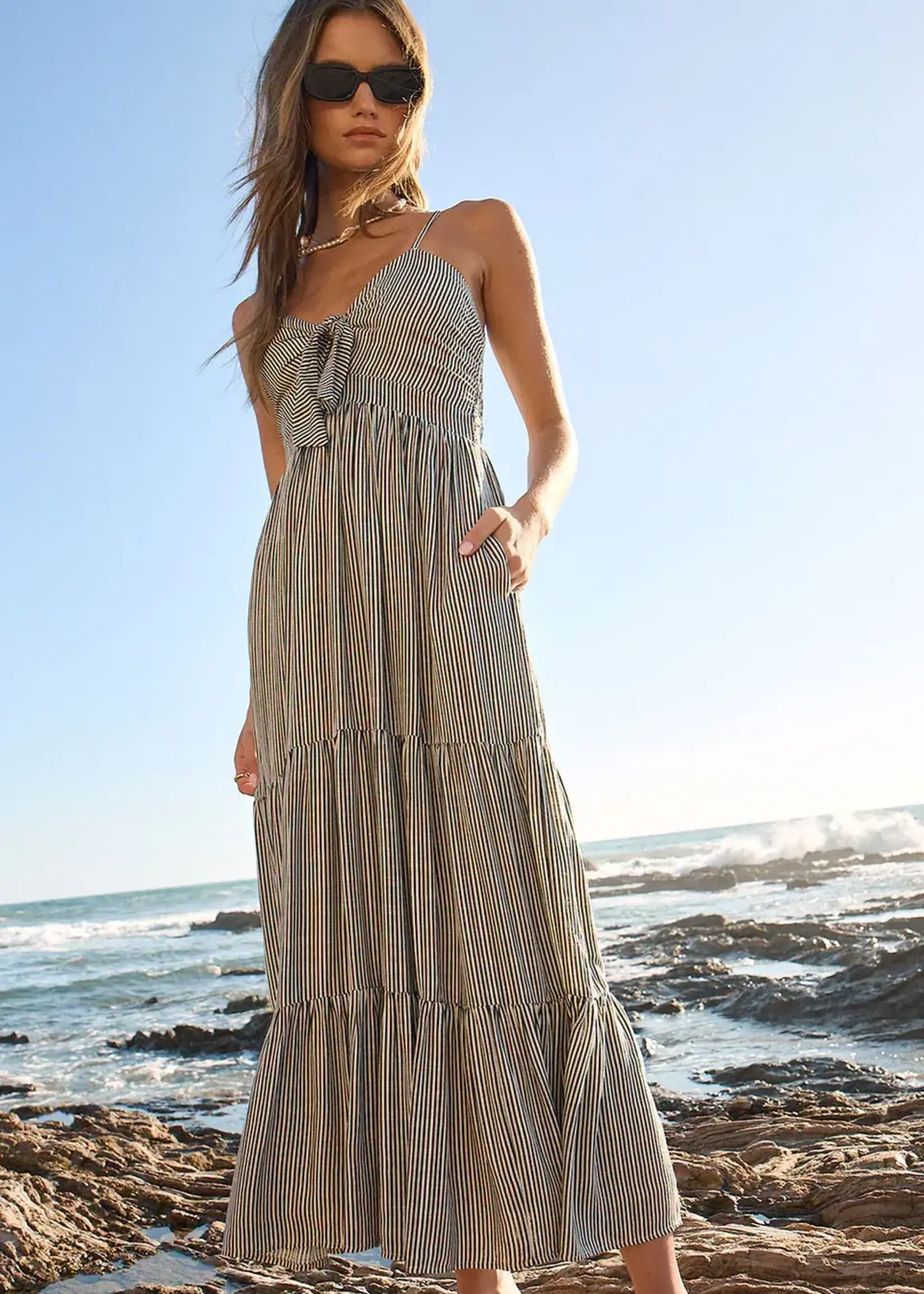SALTWATER LUXE Stein Midi Dress