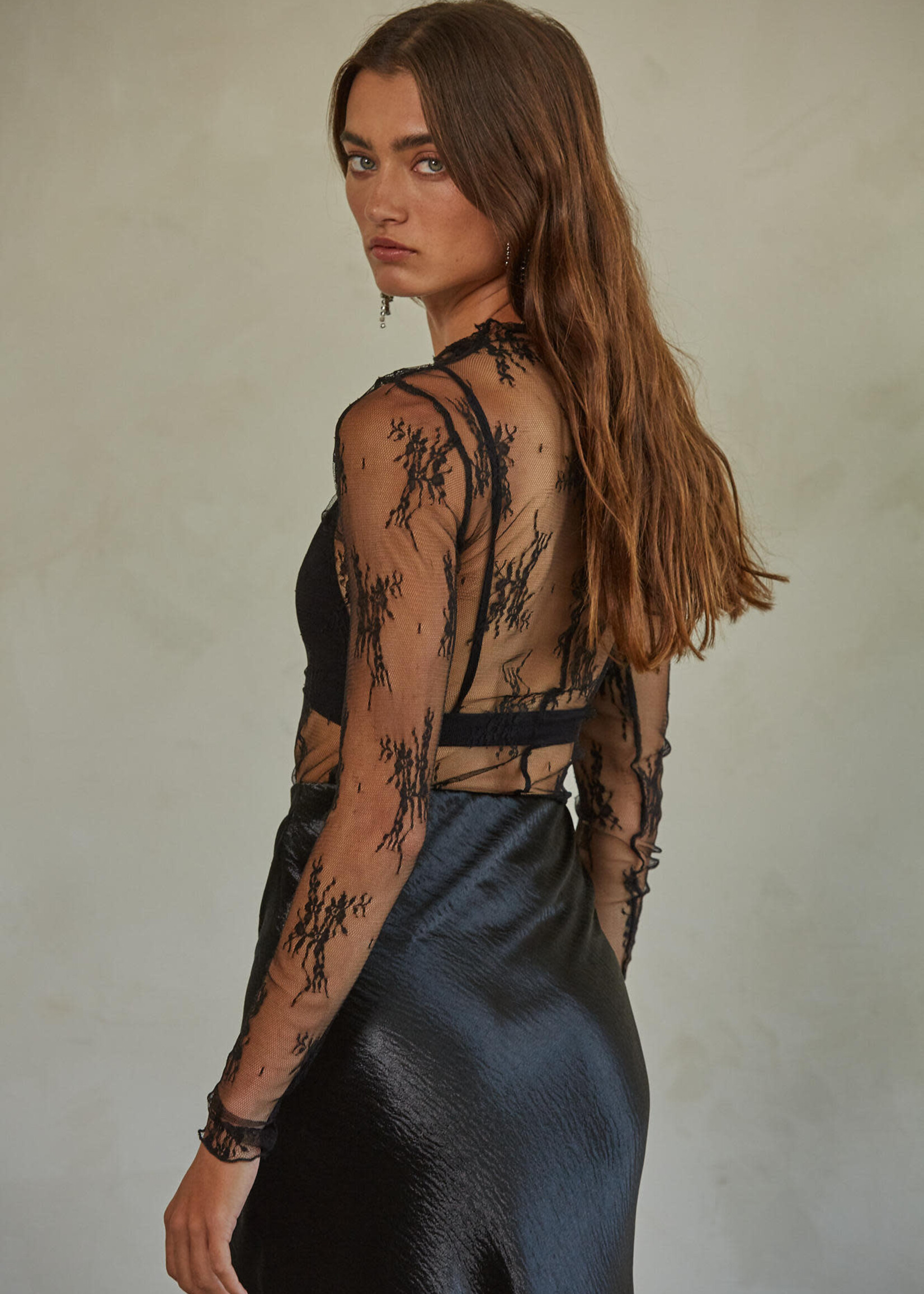 BY TOGETHER AUBREY LACE TOP