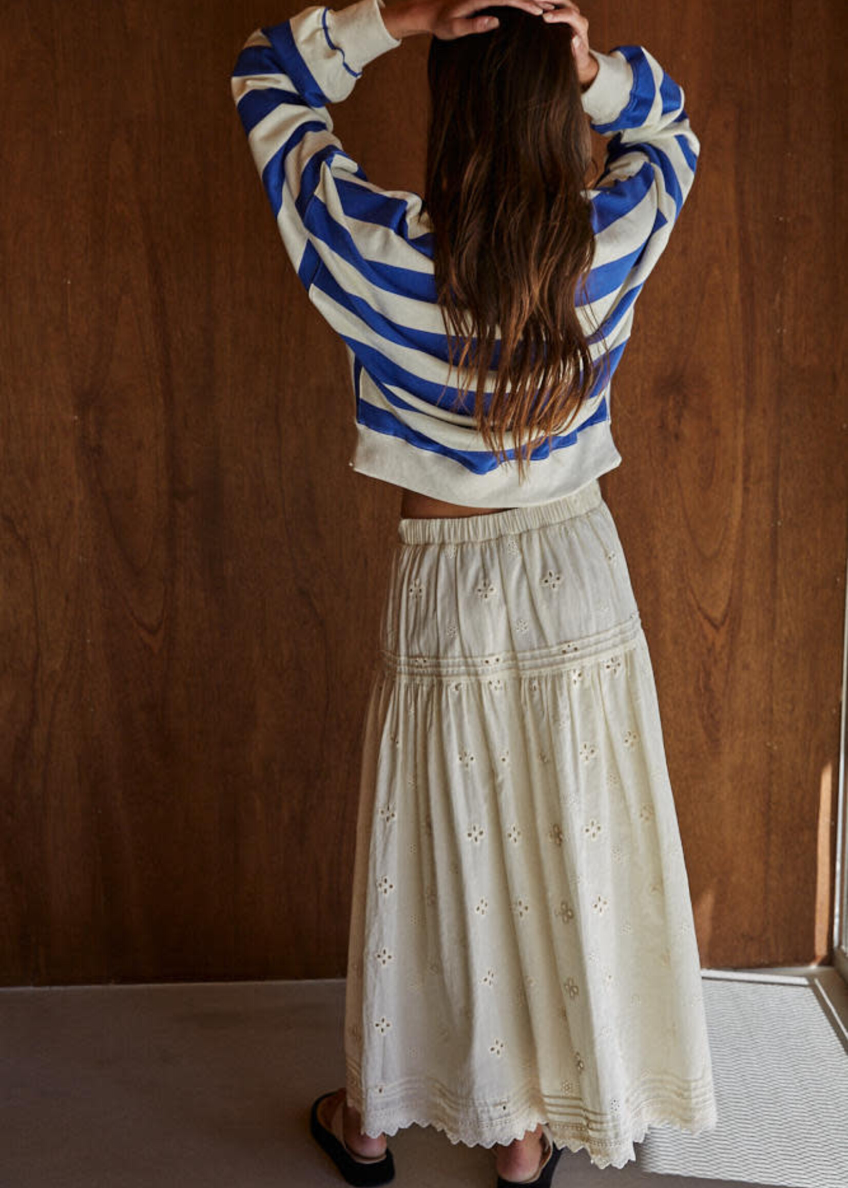 BY TOGETHER AMERIE STRIPED POLO