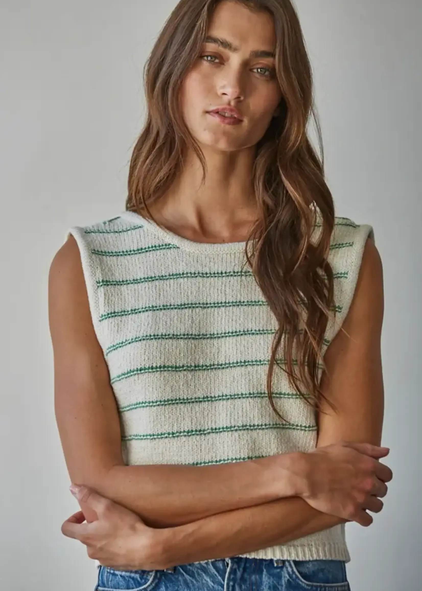BY TOGETHER BANKS STRIPED Knit