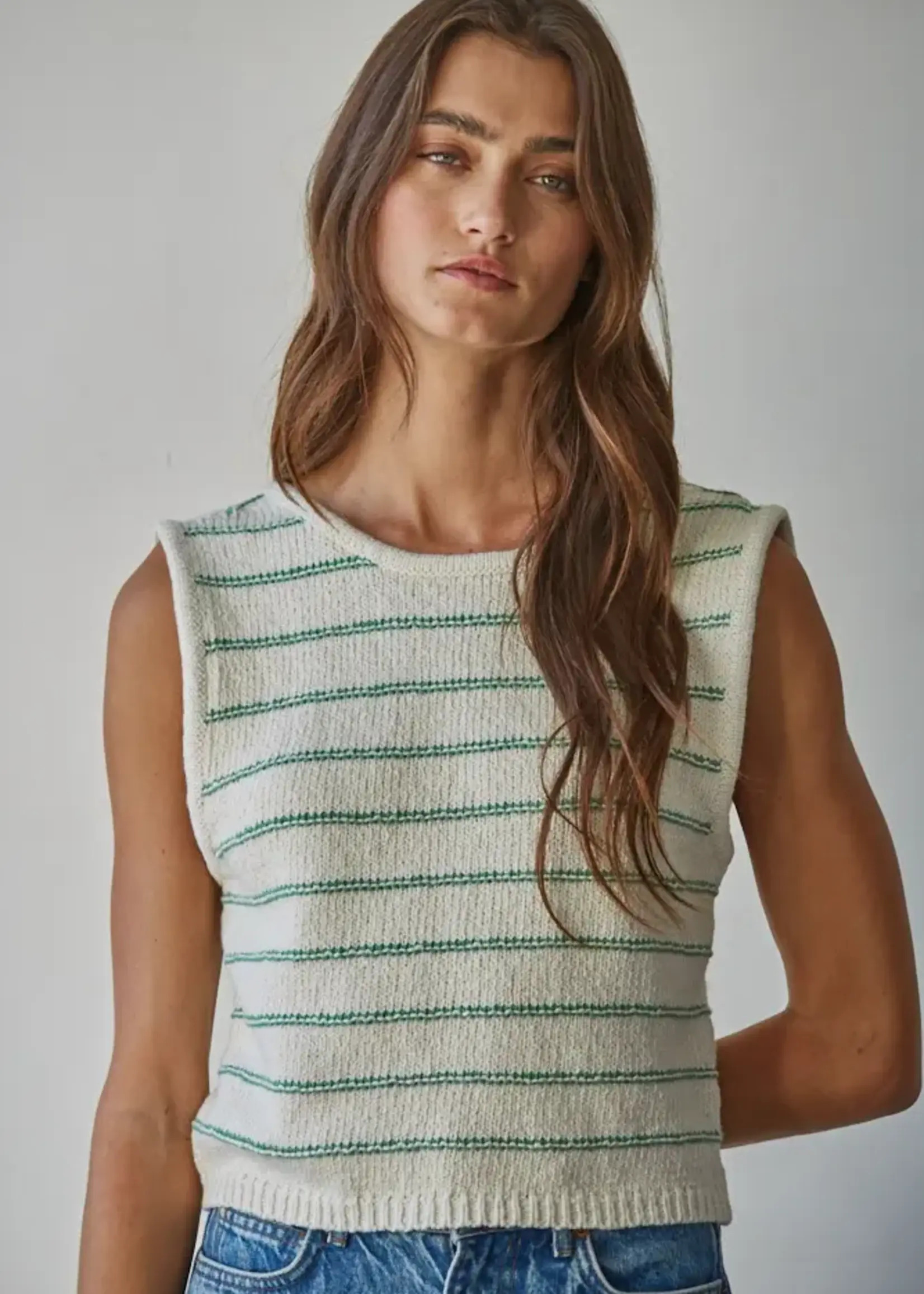 BY TOGETHER BANKS STRIPED Knit