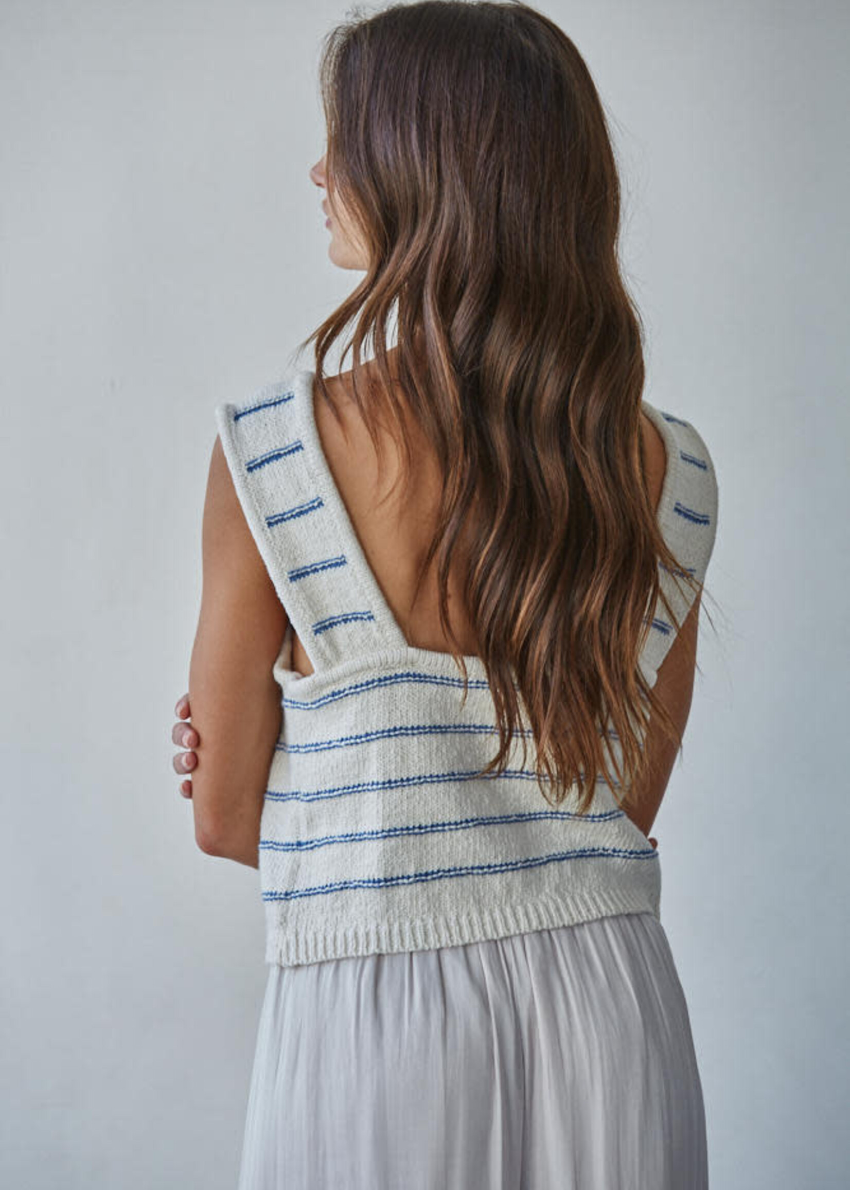 BY TOGETHER BANKS STRIPED Knit