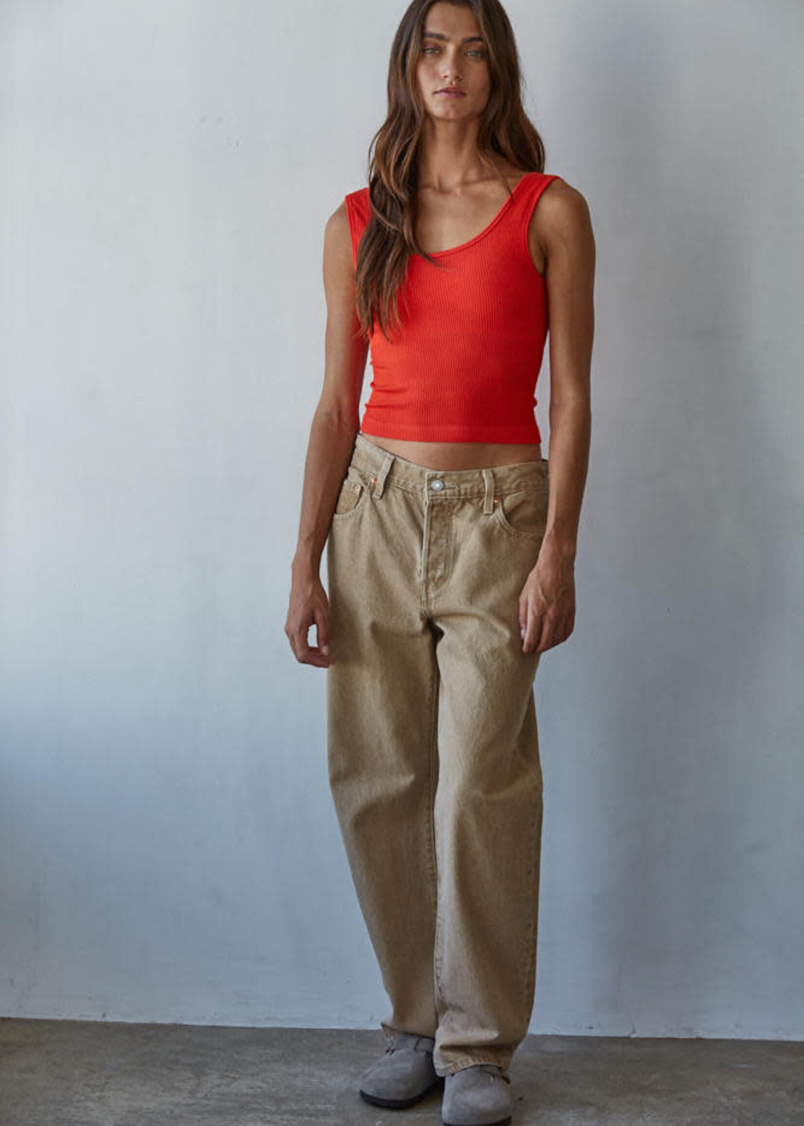 BY TOGETHER Seamless Scoop Neck tank