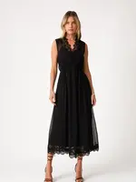 LeBLANC finds LUCY Lace Trim Midi Dress