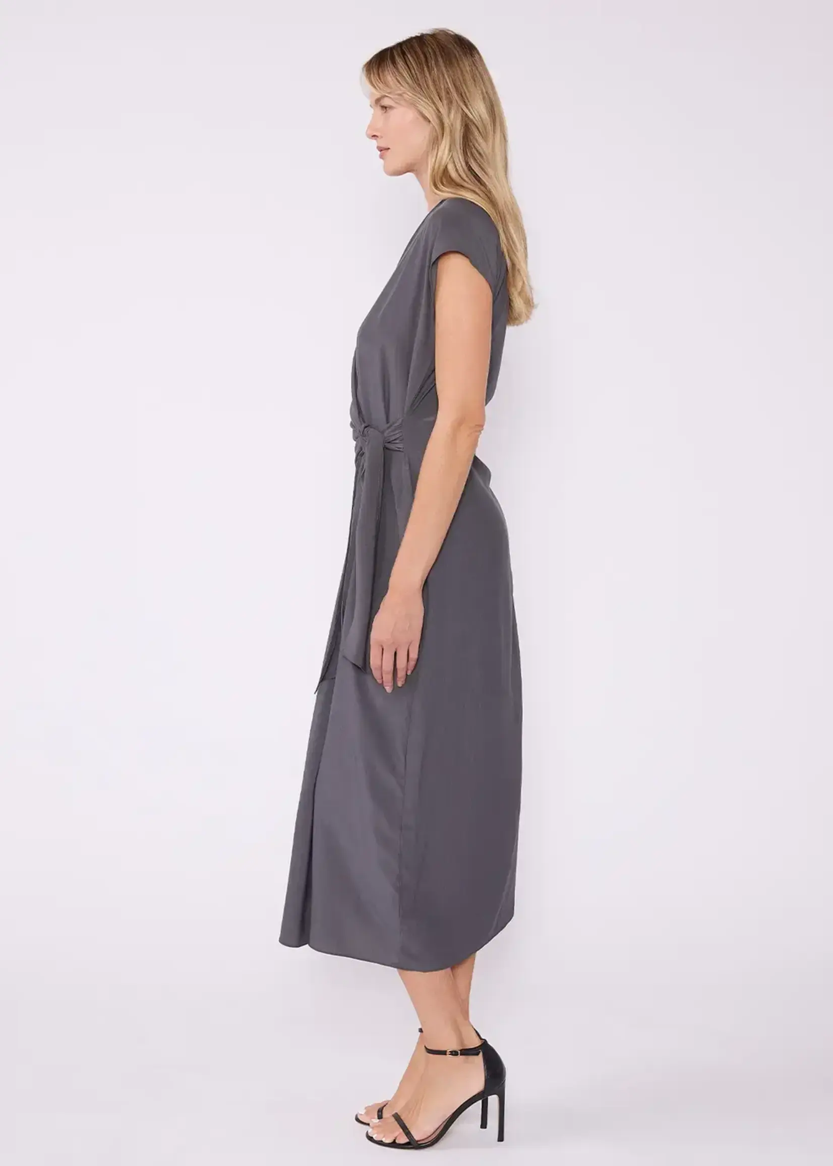 LeBLANC finds Cap Sleeve Wrap Dress