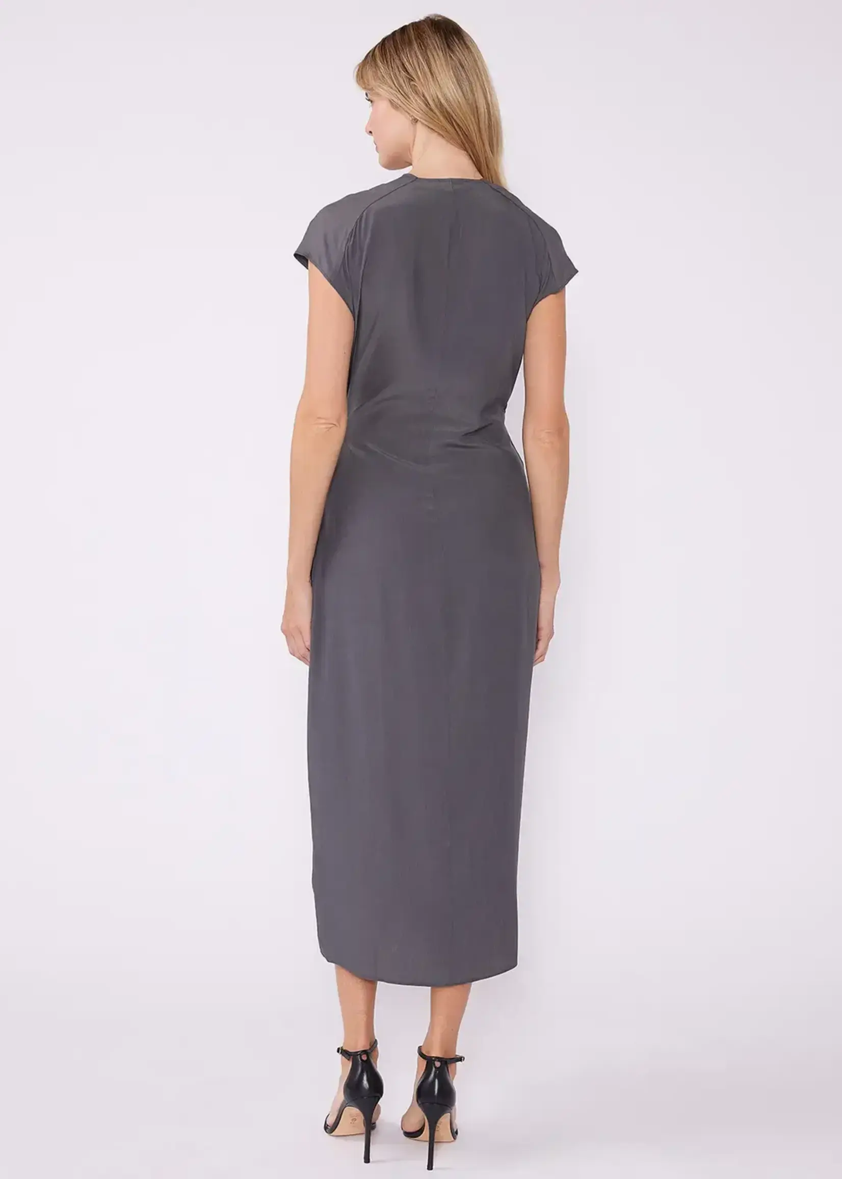 LeBLANC finds Cap Sleeve Wrap Dress