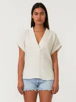 LeBLANC finds Effortless Boho Cotton Gauze Blouse