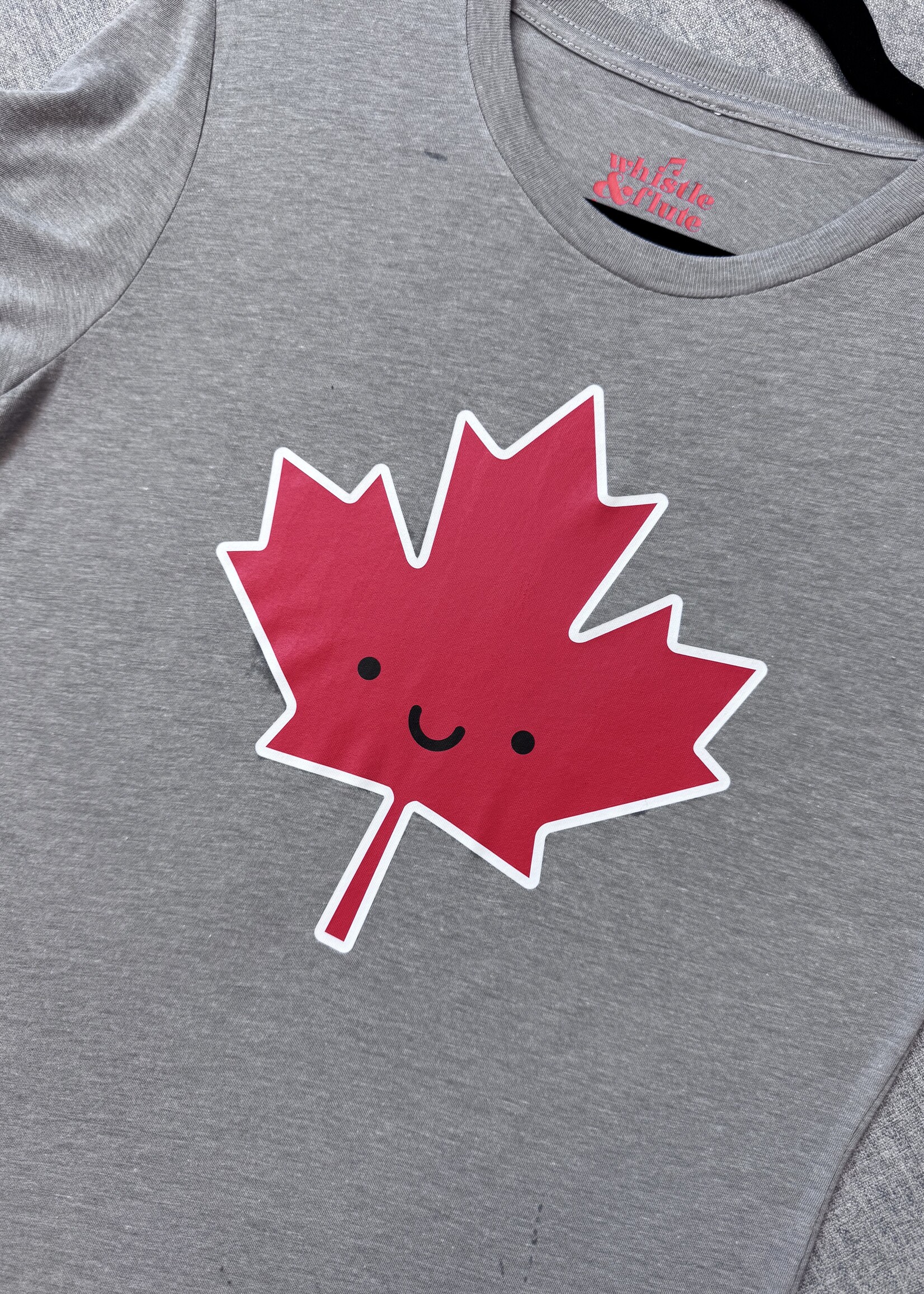 WHISTLE & FLUTE CLOTHING Maple Leaf T-Shirt Adult