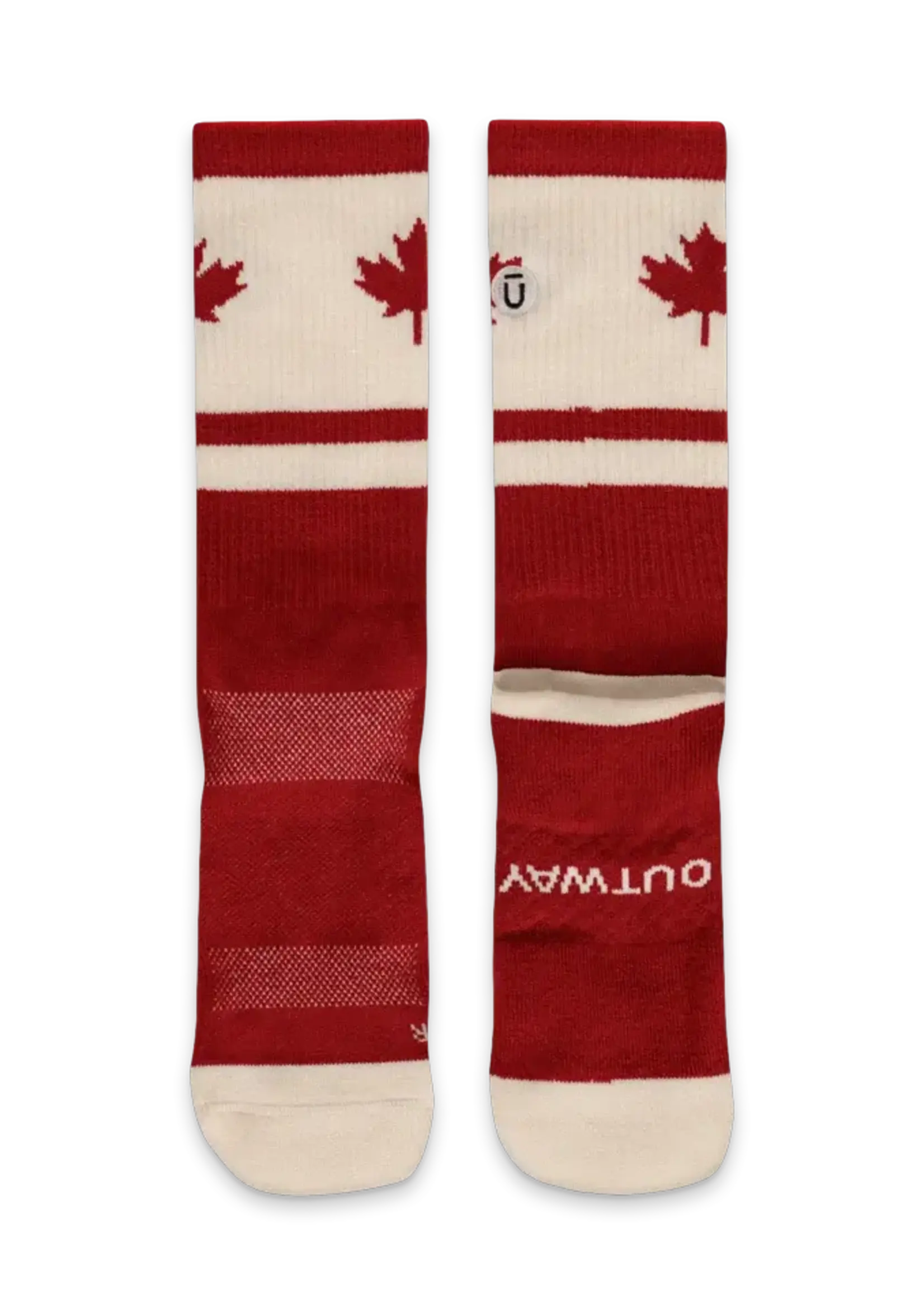 OUTWAY Canuck Merino Wool Midweight Crew Socks