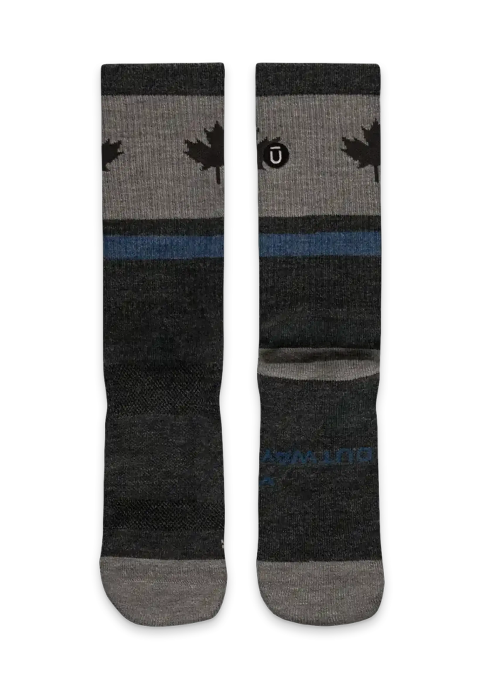 OUTWAY Canuck Merino Wool Midweight Crew Socks