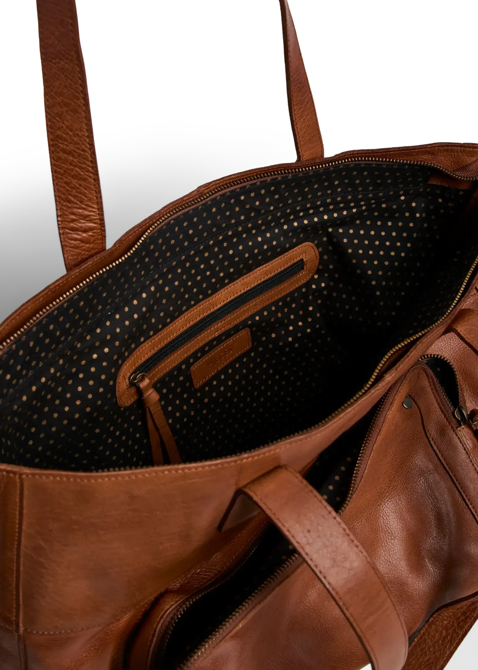PIECES PCRIBS Leather Travel Bag