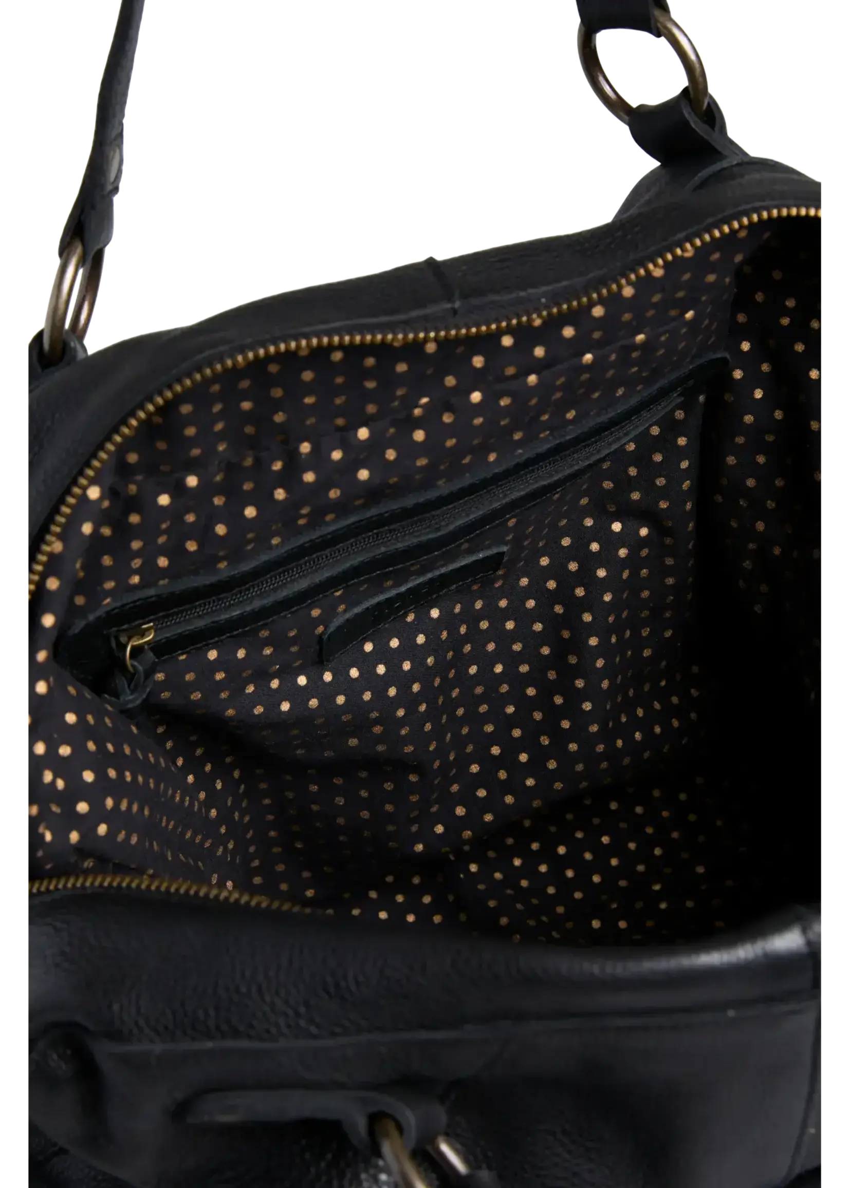 PIECES FATIMA LEATHER BAG