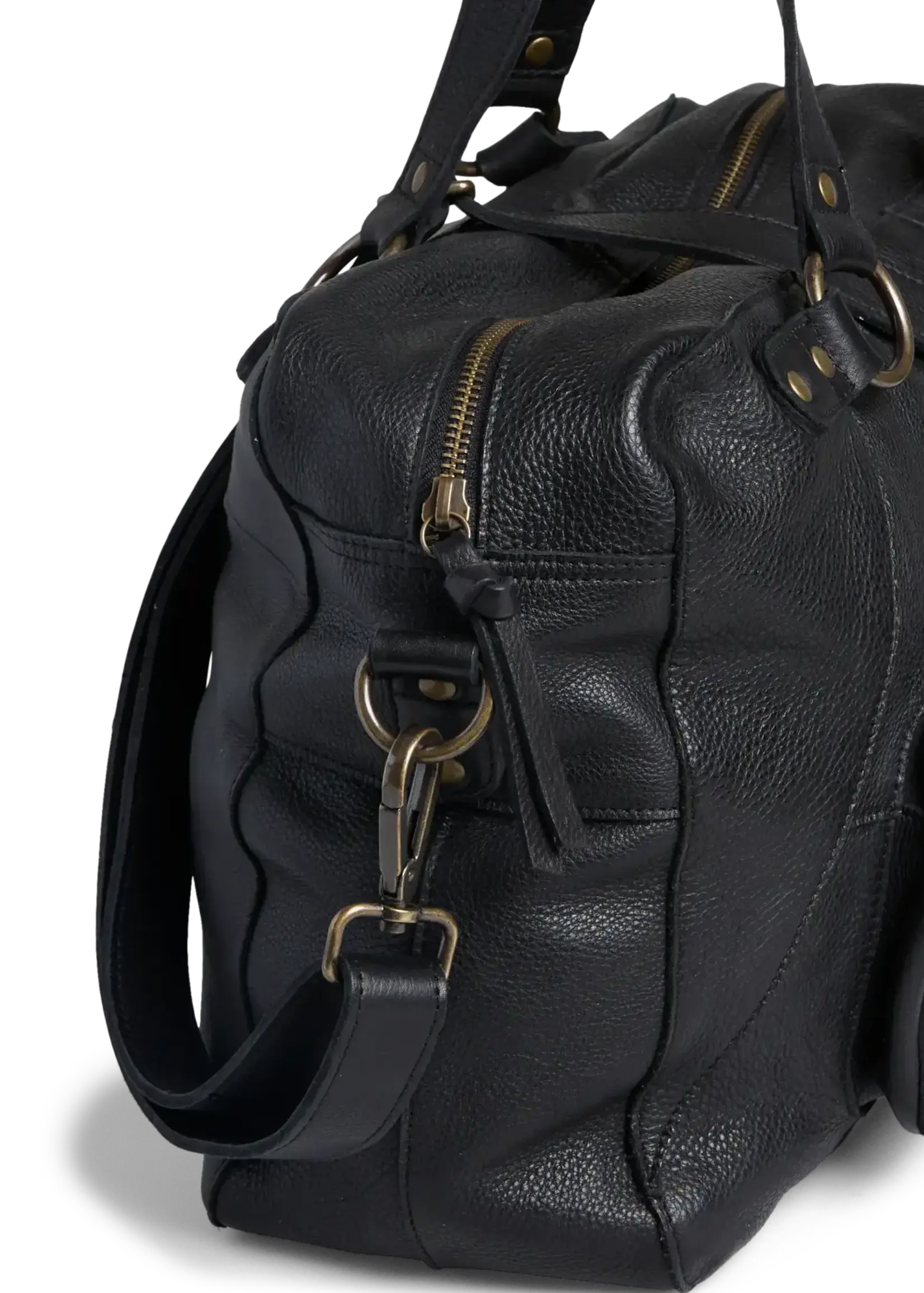 PIECES FATIMA LEATHER BAG