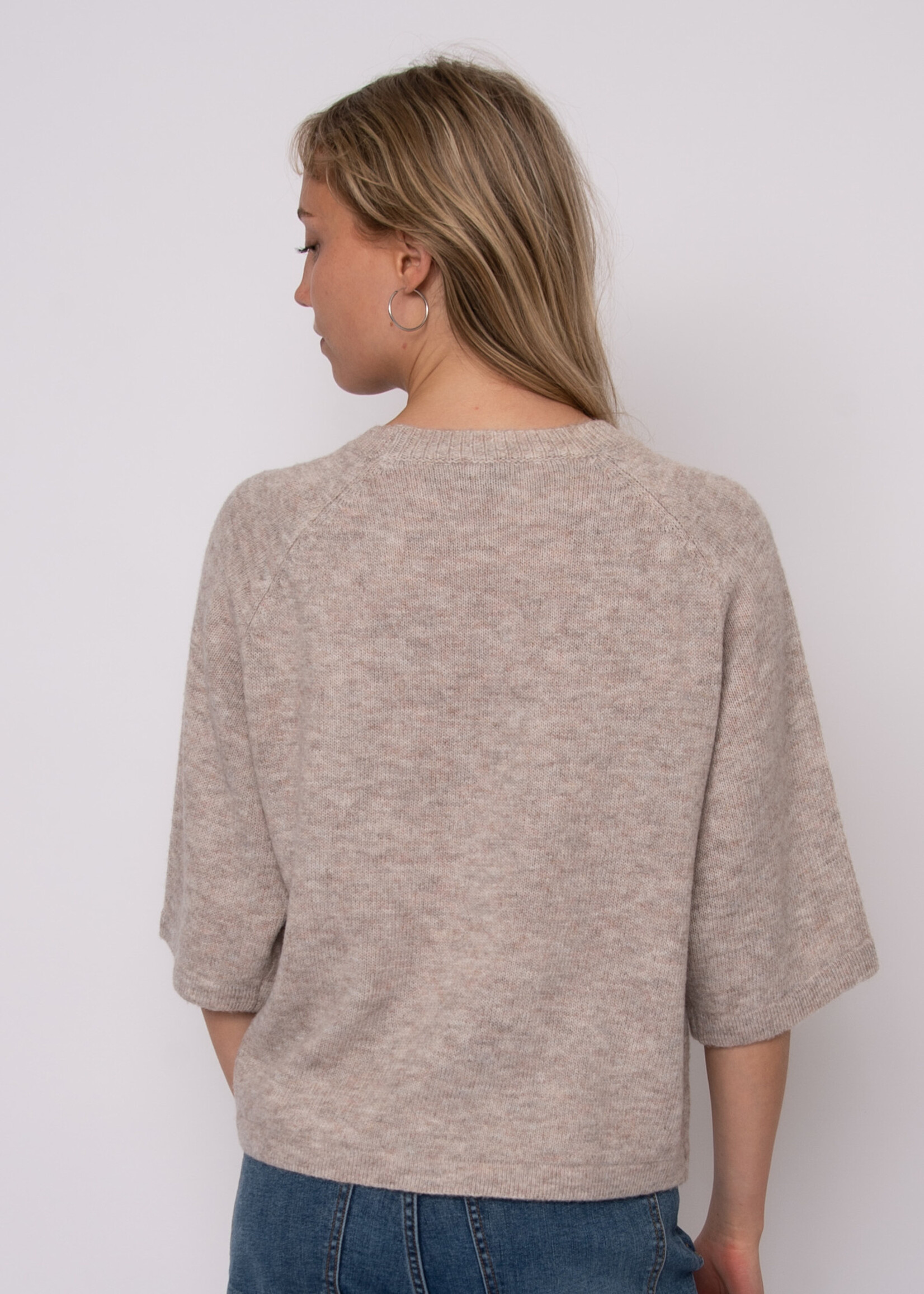 RD STYLE Ulla Raglan Sleeve Crew Neck Pull Over