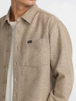 RVCA Dayshift Solid Flannel Long Sleeve Shirt