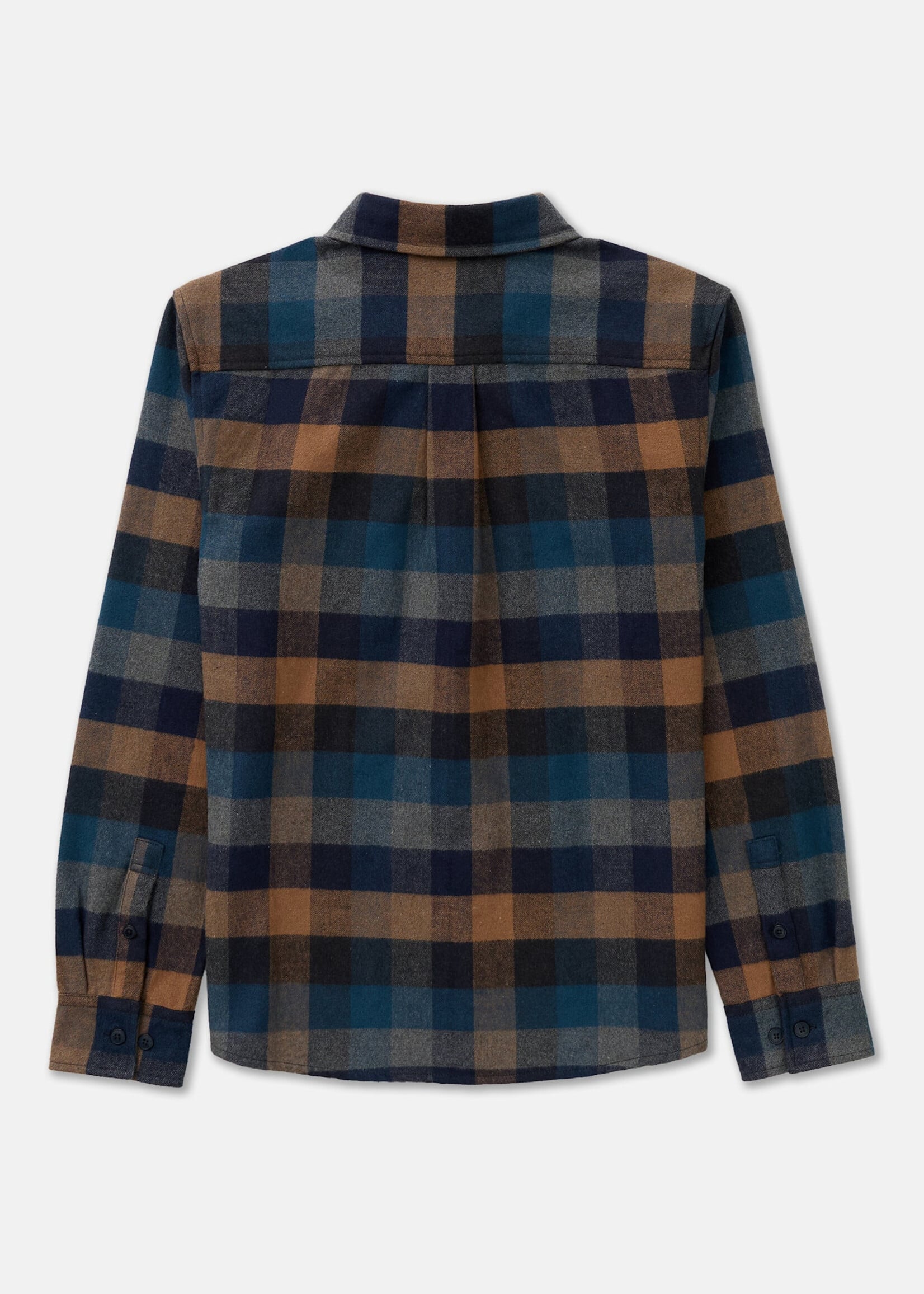 RVCA Dayshift Blanket Flannel Long Sleeve Shirt