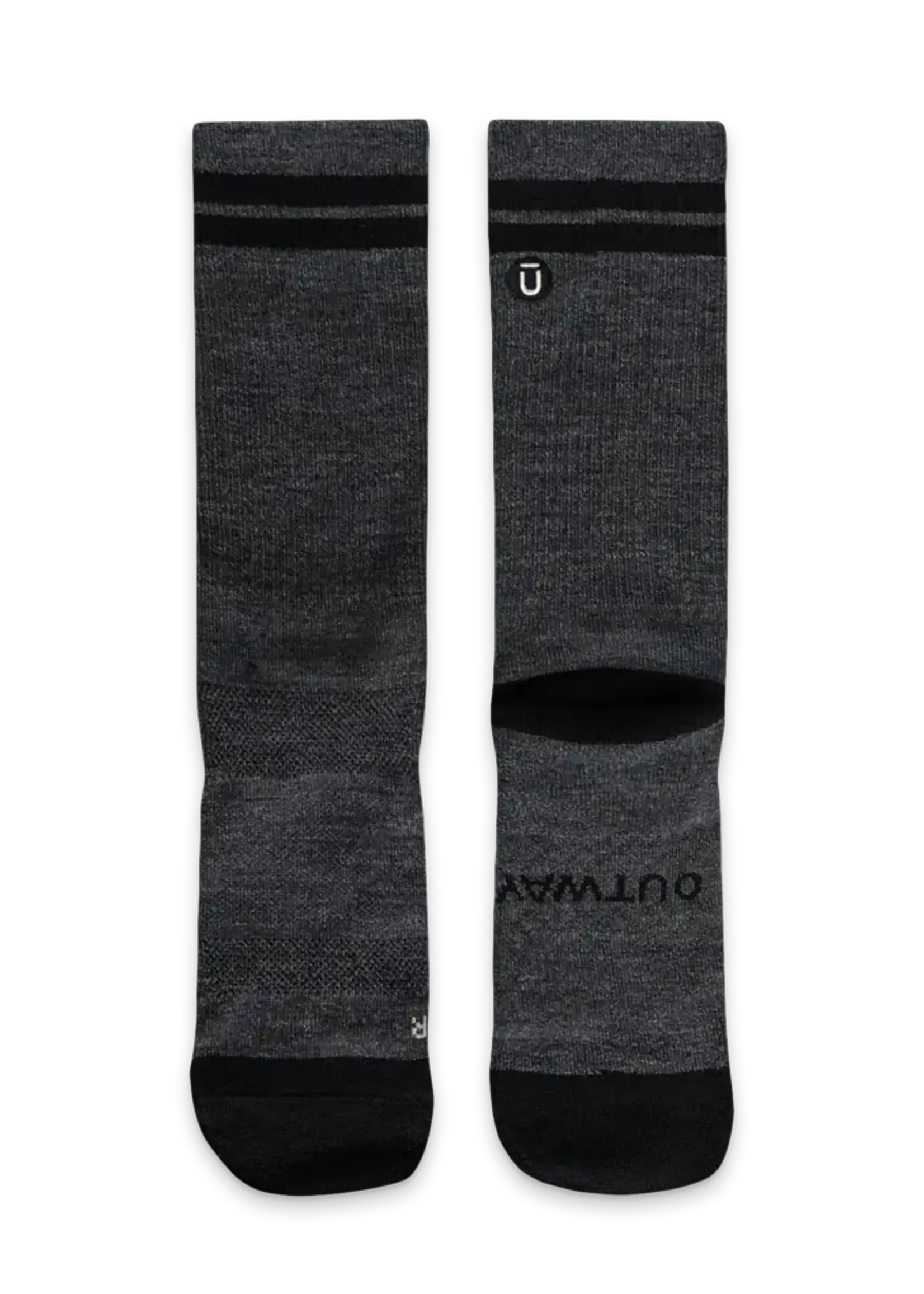 OUTWAY Merino Wool Midweight Crew Socks