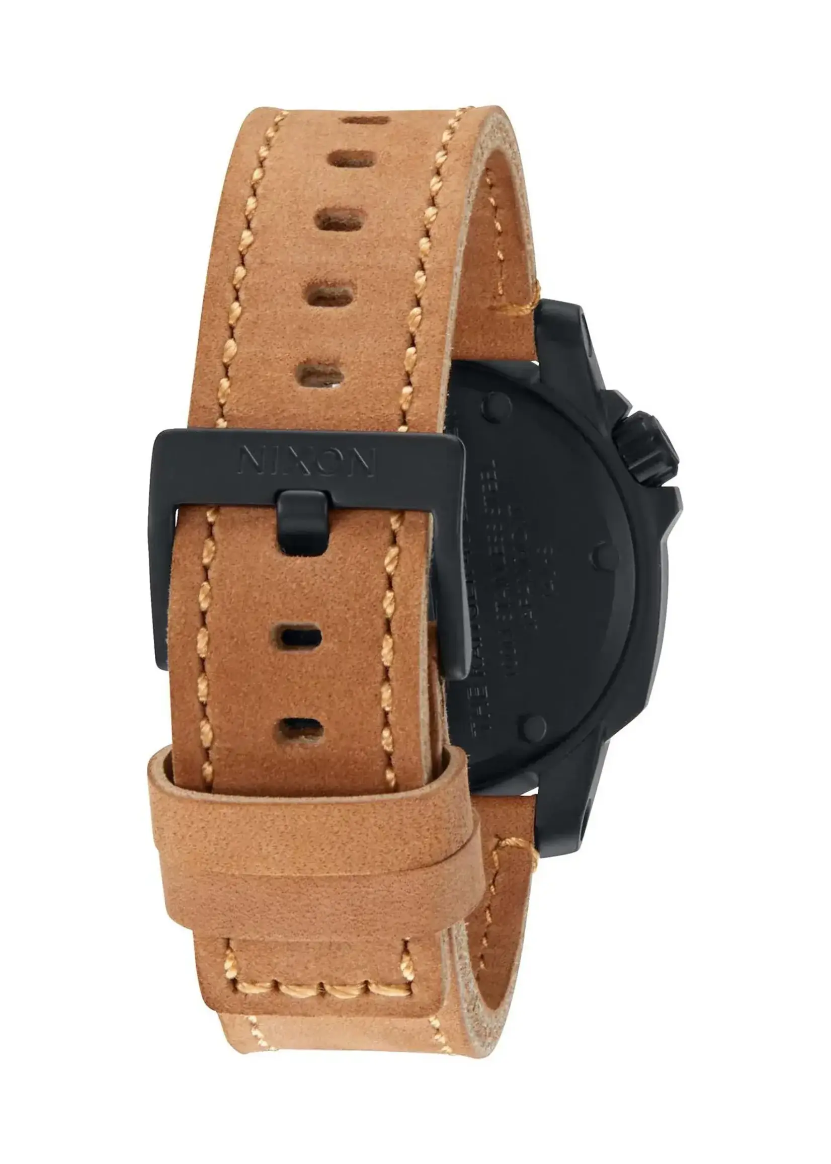 NIXON RANGER 40 LEATHER - BLACK/GUNM/NAT