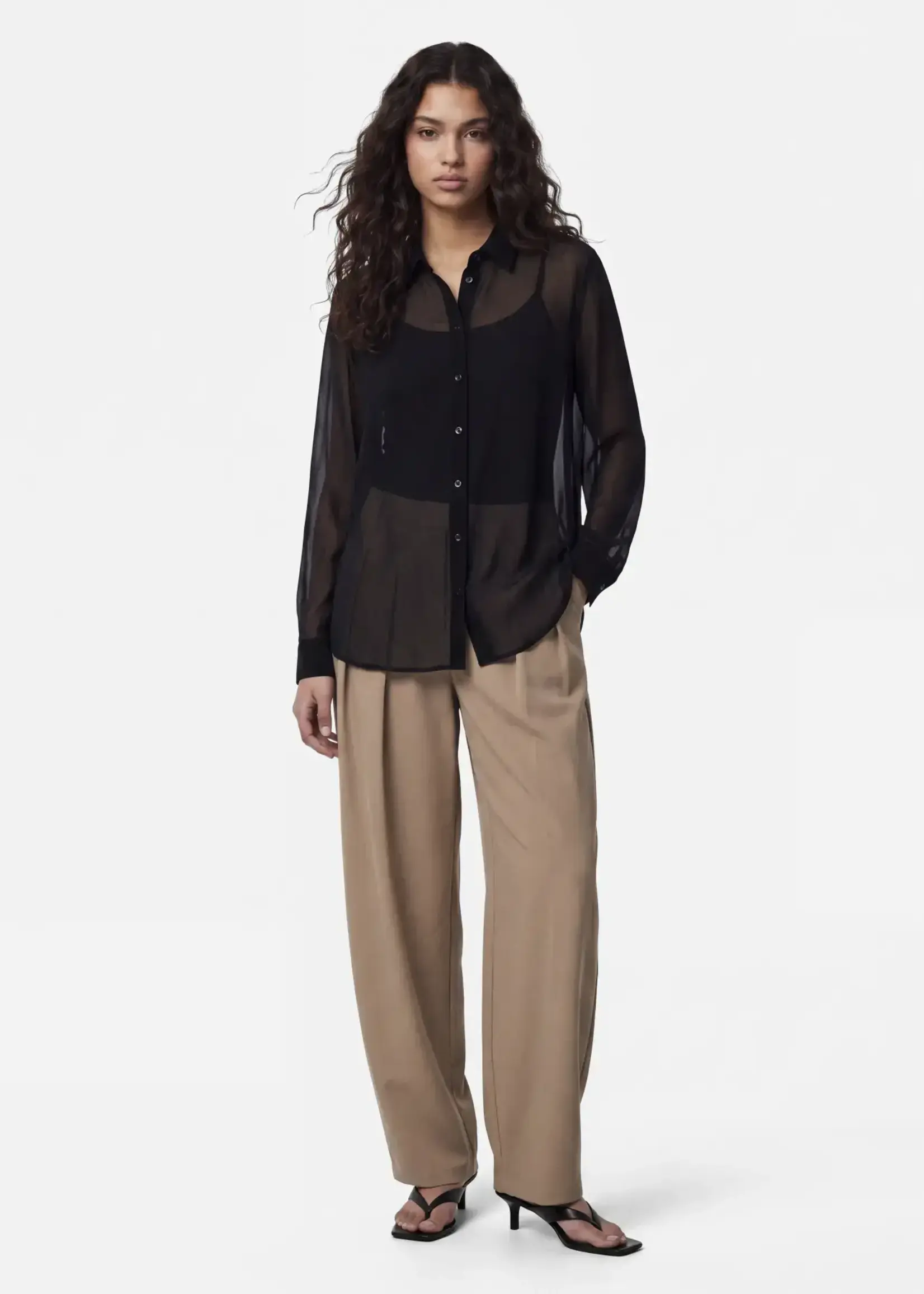 PIECES MIO LS SHIRT