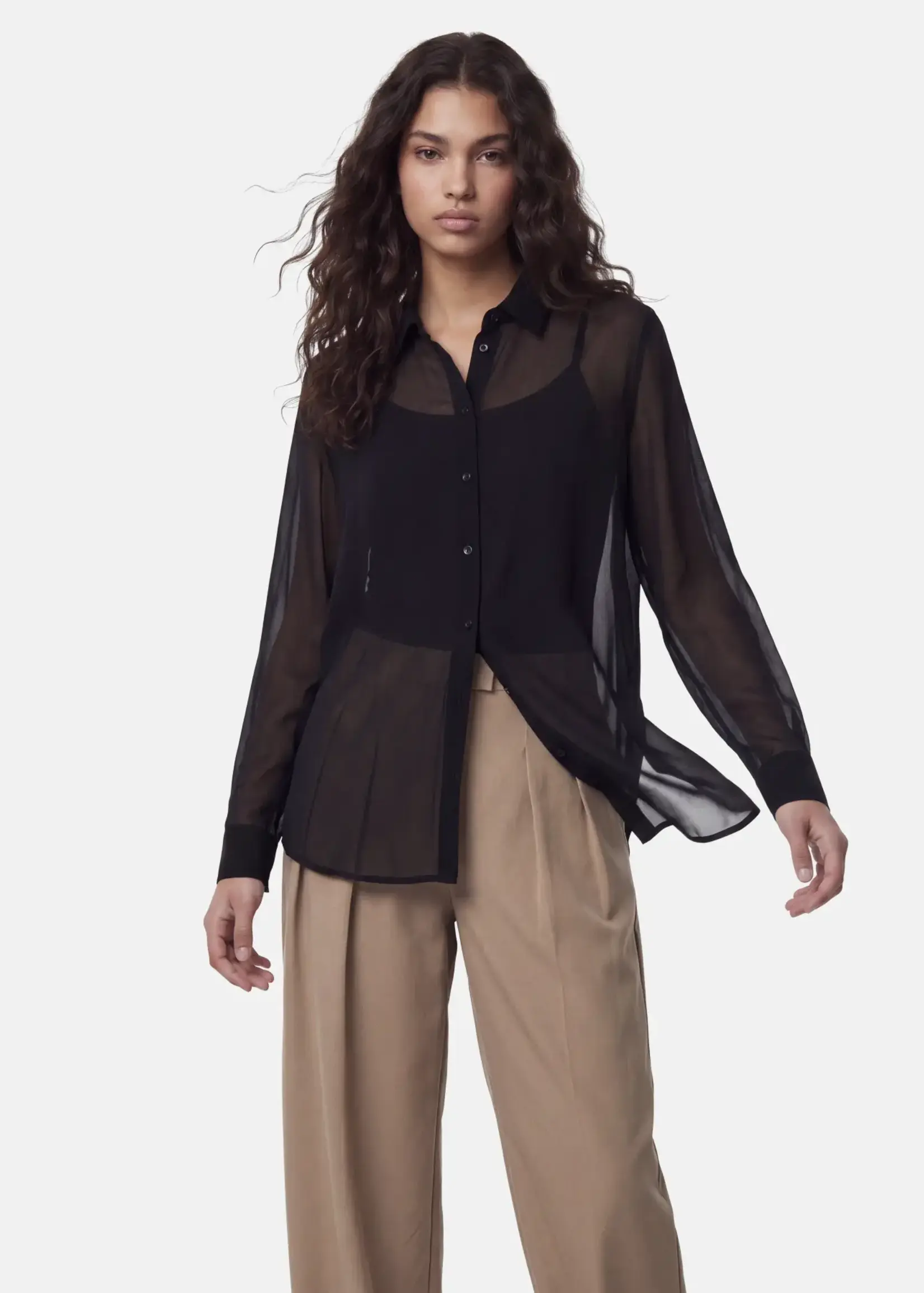 PIECES MIO LS SHIRT